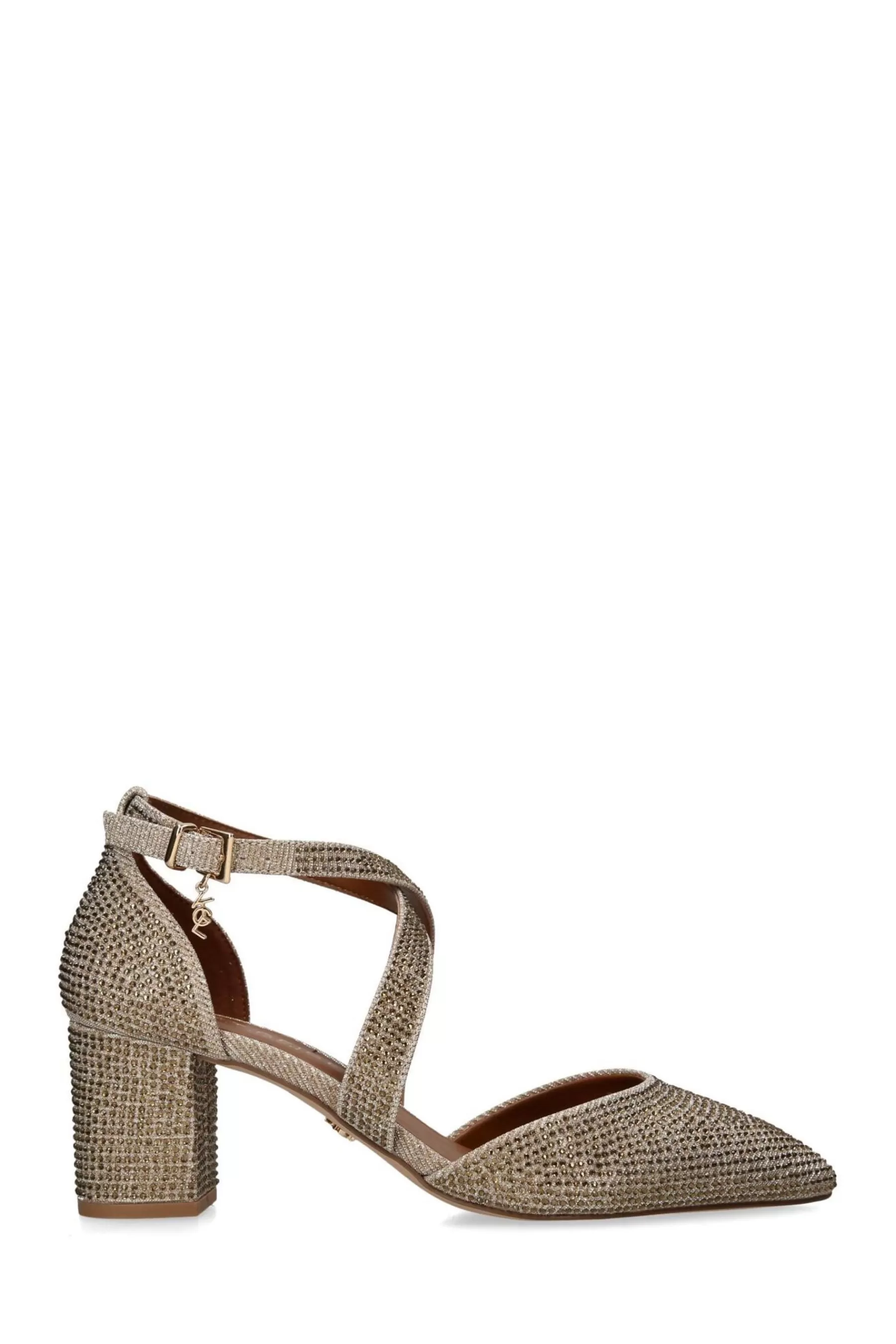 Kurt Geiger London Heels | Klever Court Shoes Cream