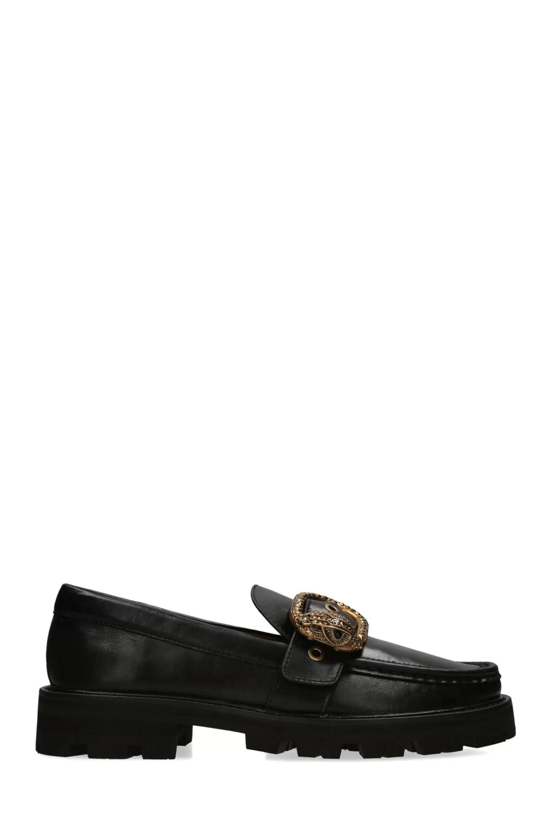 Kurt Geiger London Flat- Mayfair Chunky Loafers Black