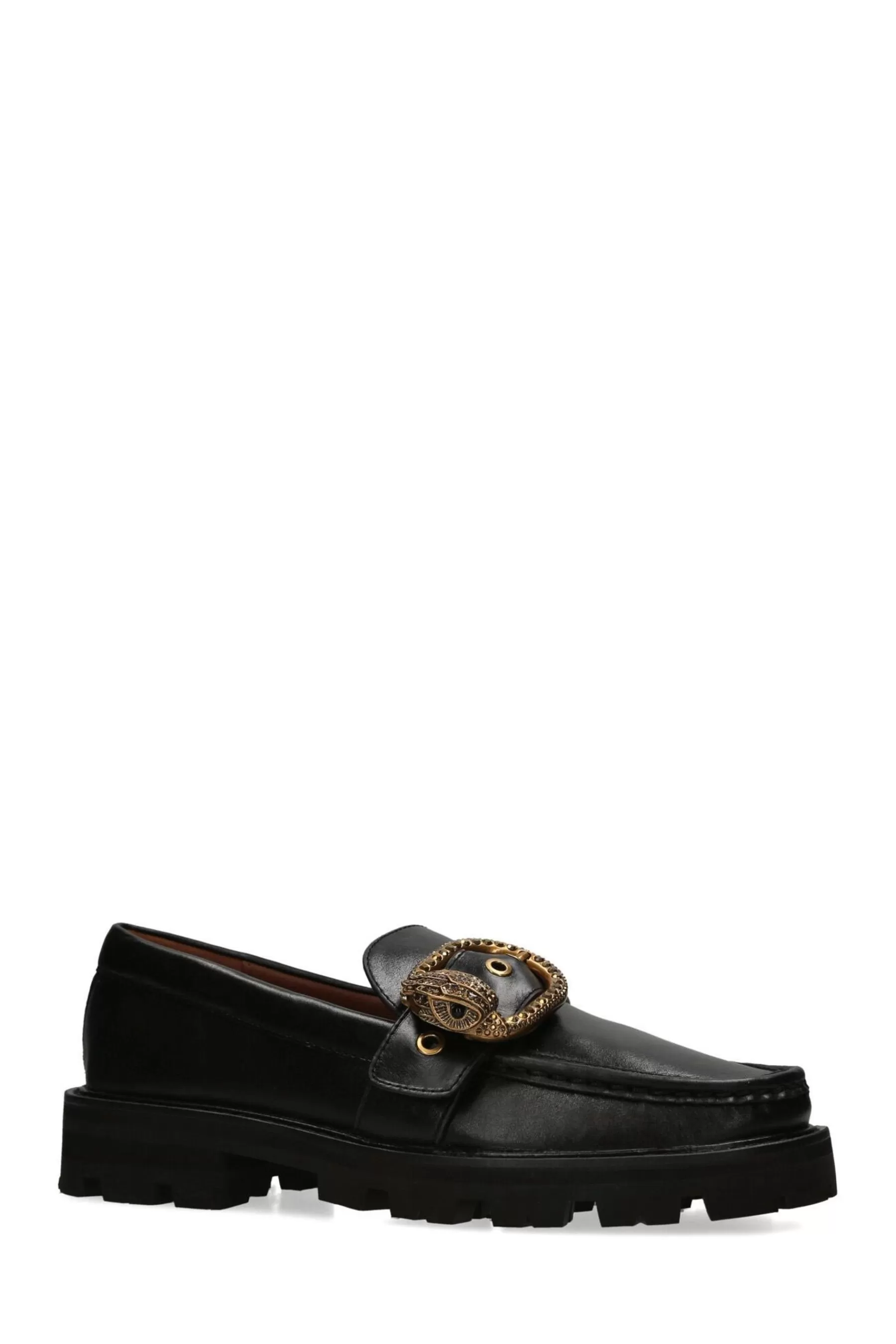 Kurt Geiger London Flat- Mayfair Chunky Loafers Black