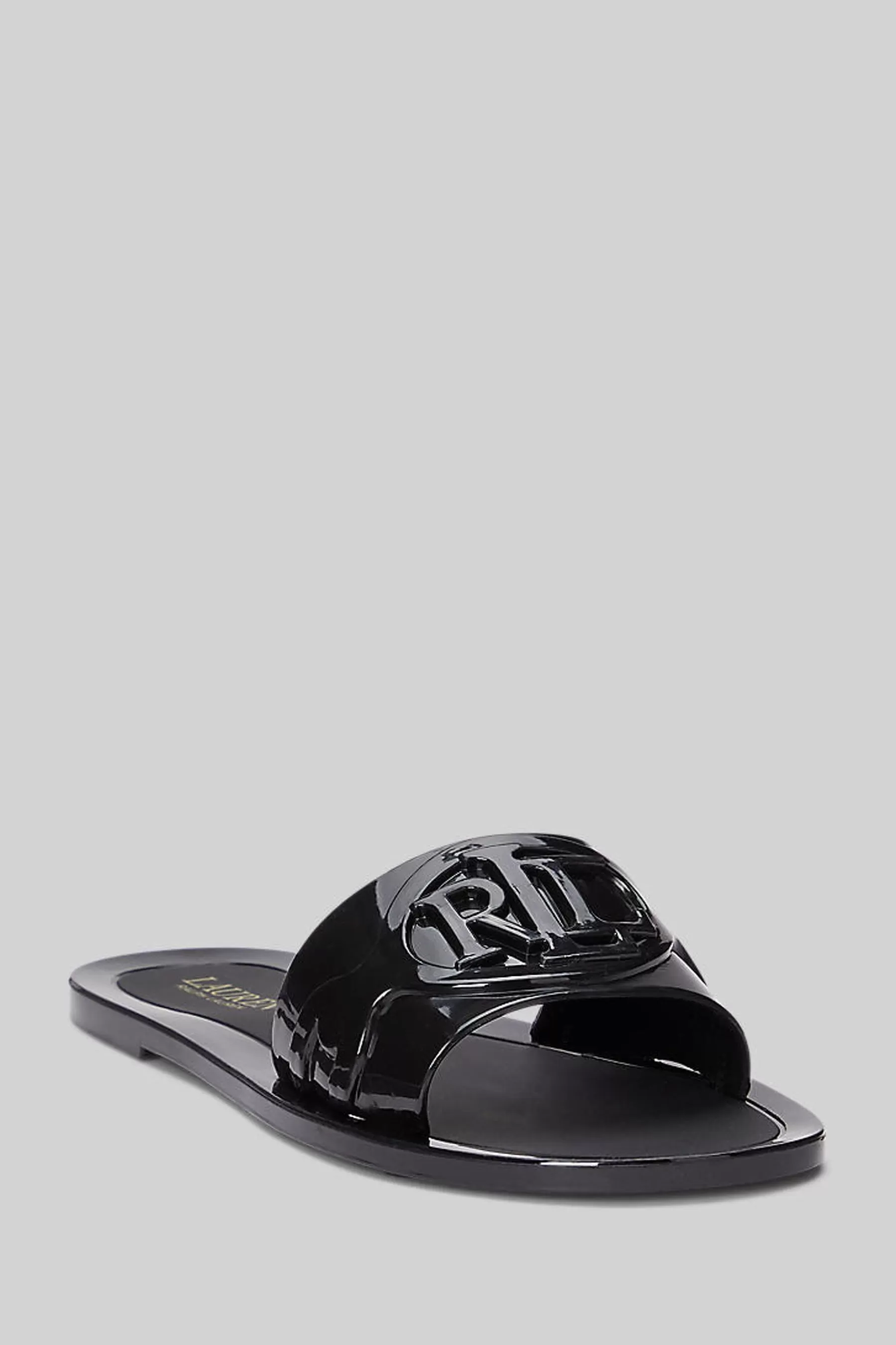 Lauren Ralph Lauren Sandals- Alegra Jelly Sliders Black