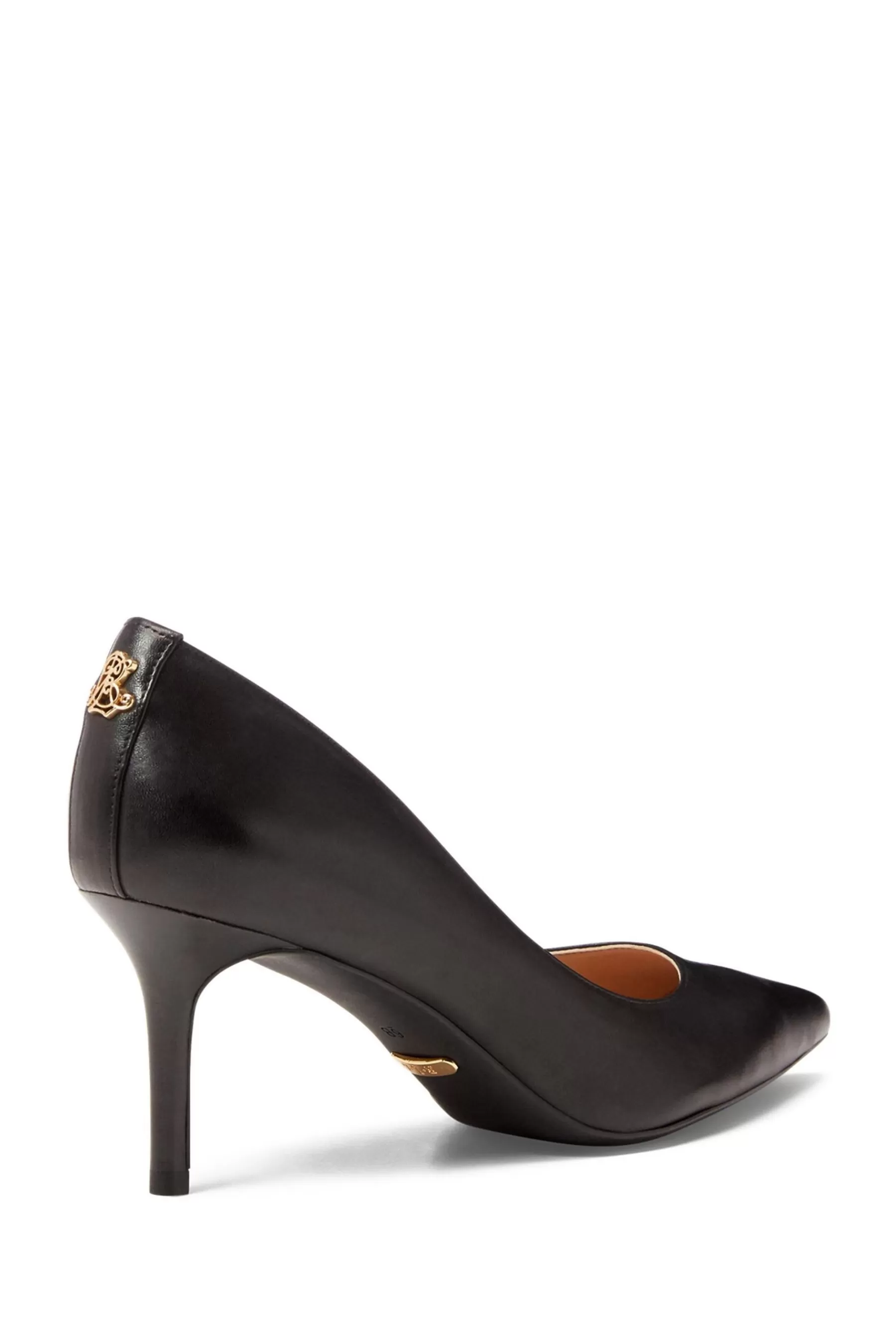 Lauren Ralph Lauren Heels | Lanette Leather High Heel Shoes Black