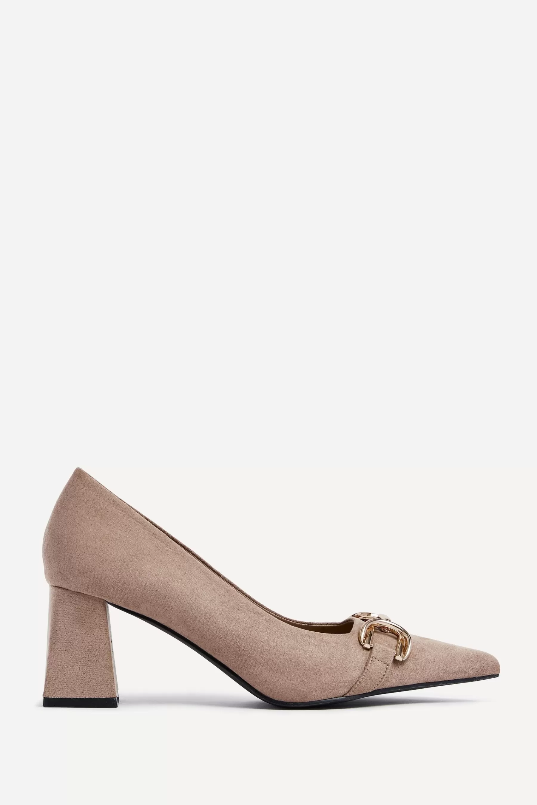 Linzi Heels | Jules Court Heels With Pointed Toe Beige