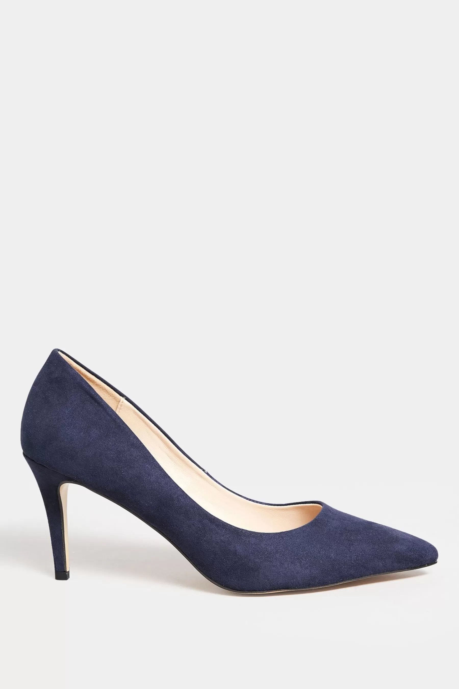 Long Tall Sally Heels | Point Court Shoe Blue