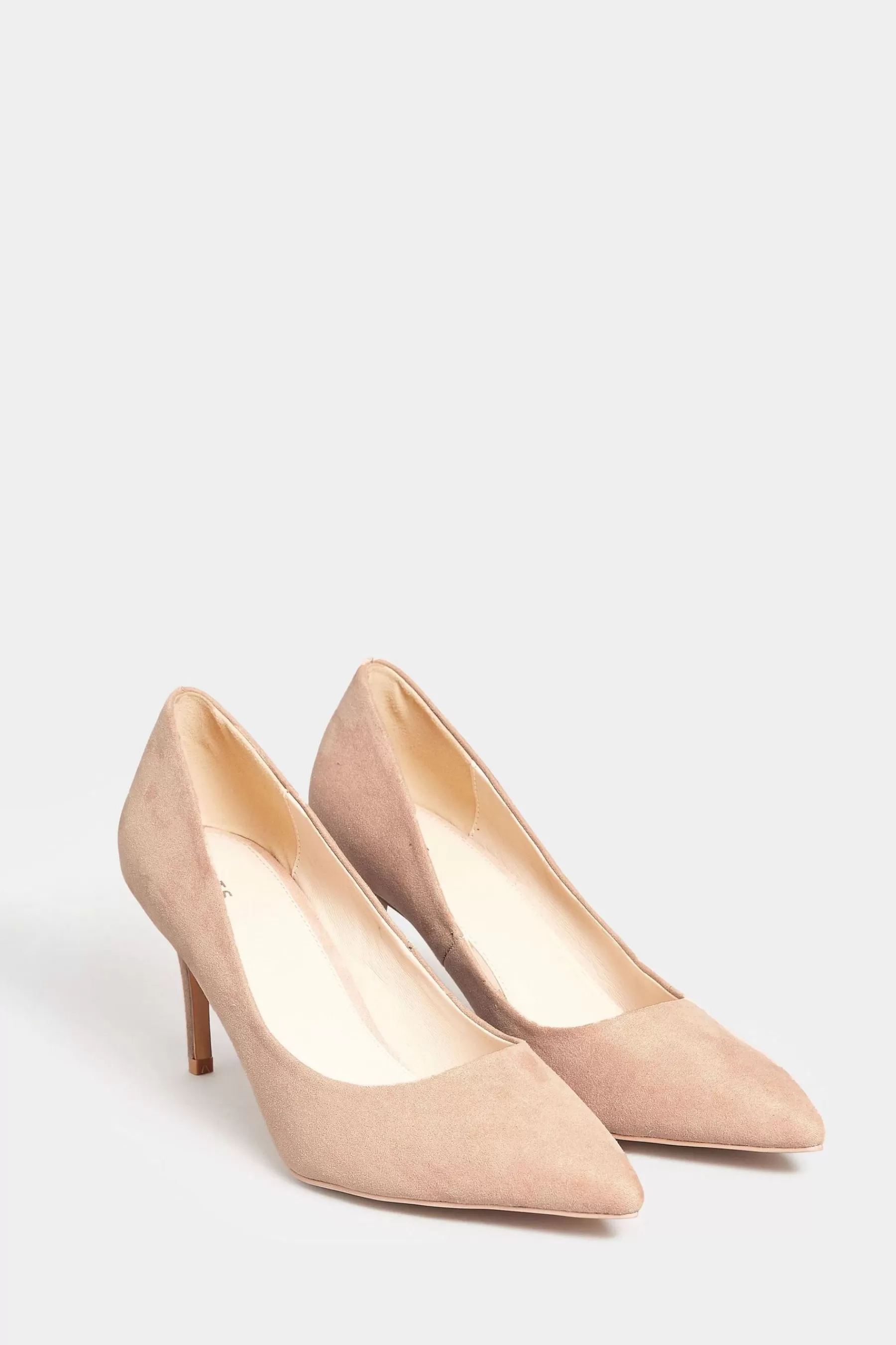 Long Tall Sally Heels | Point Court Shoe Nude