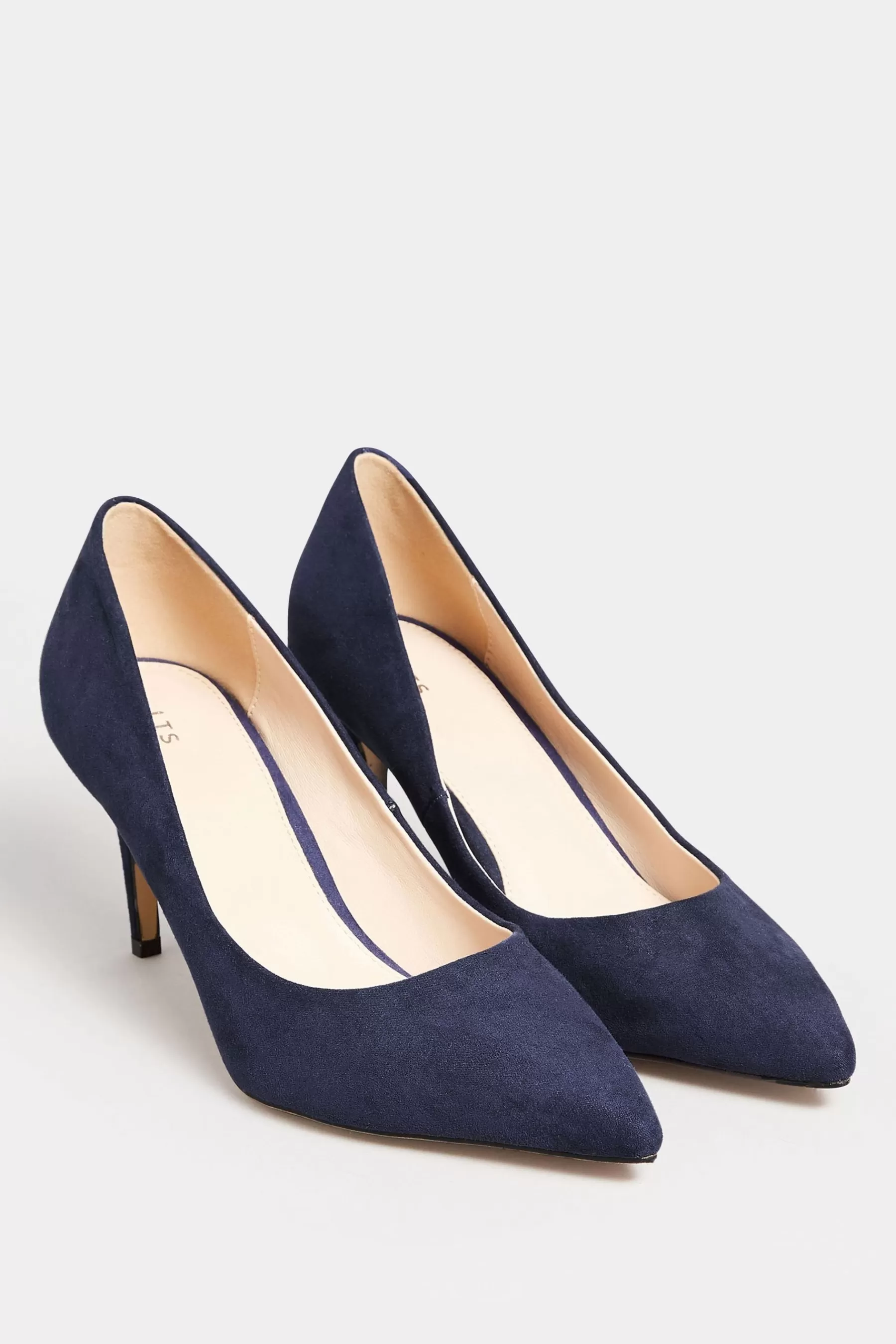 Long Tall Sally Heels | Point Court Shoe Blue