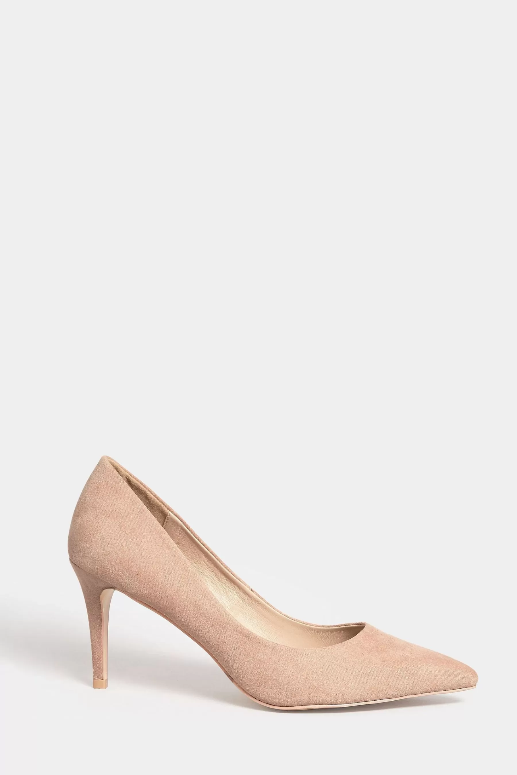 Long Tall Sally Heels | Point Court Shoe Nude