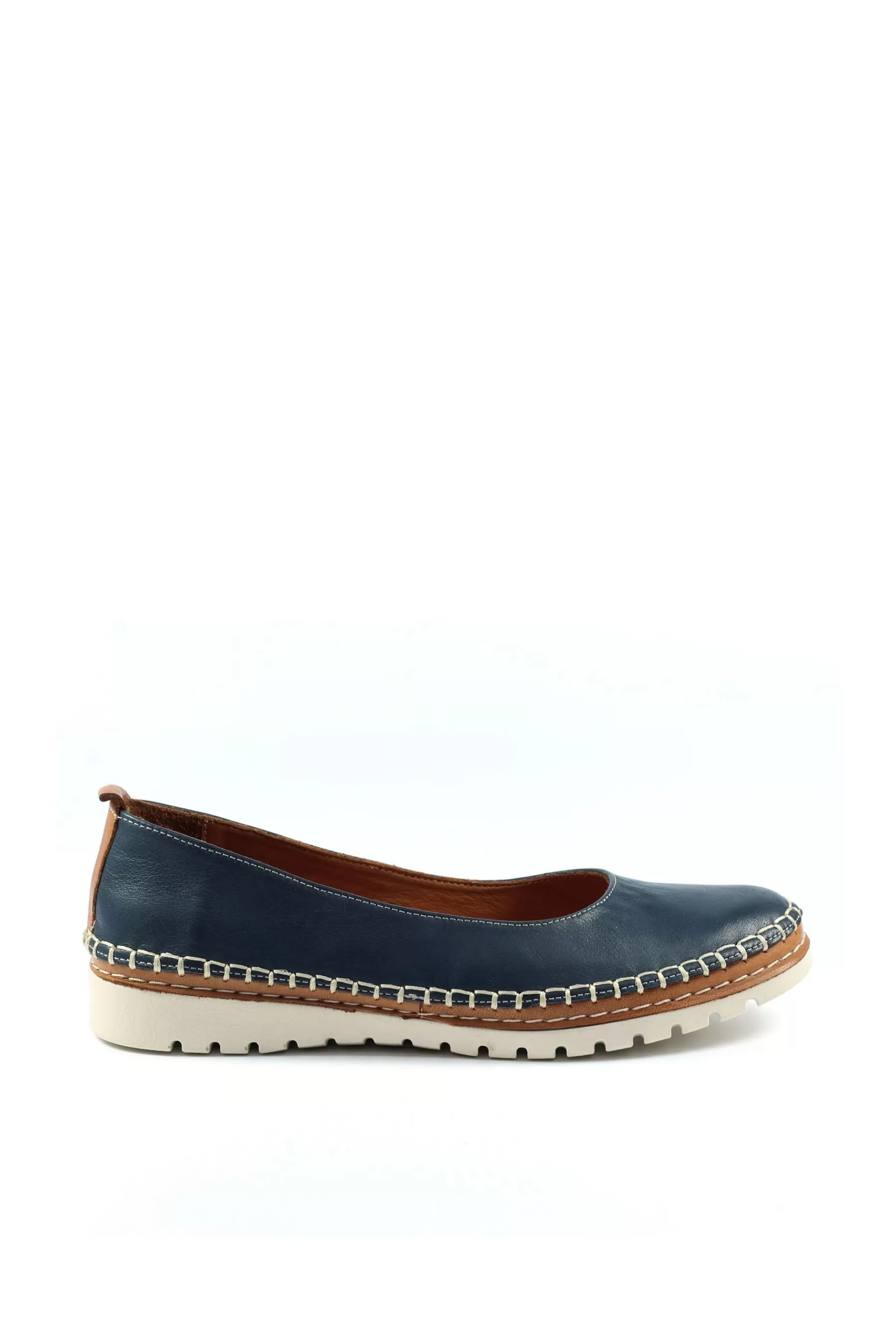 Lunar Flat | Dove Pump Shoes Blue