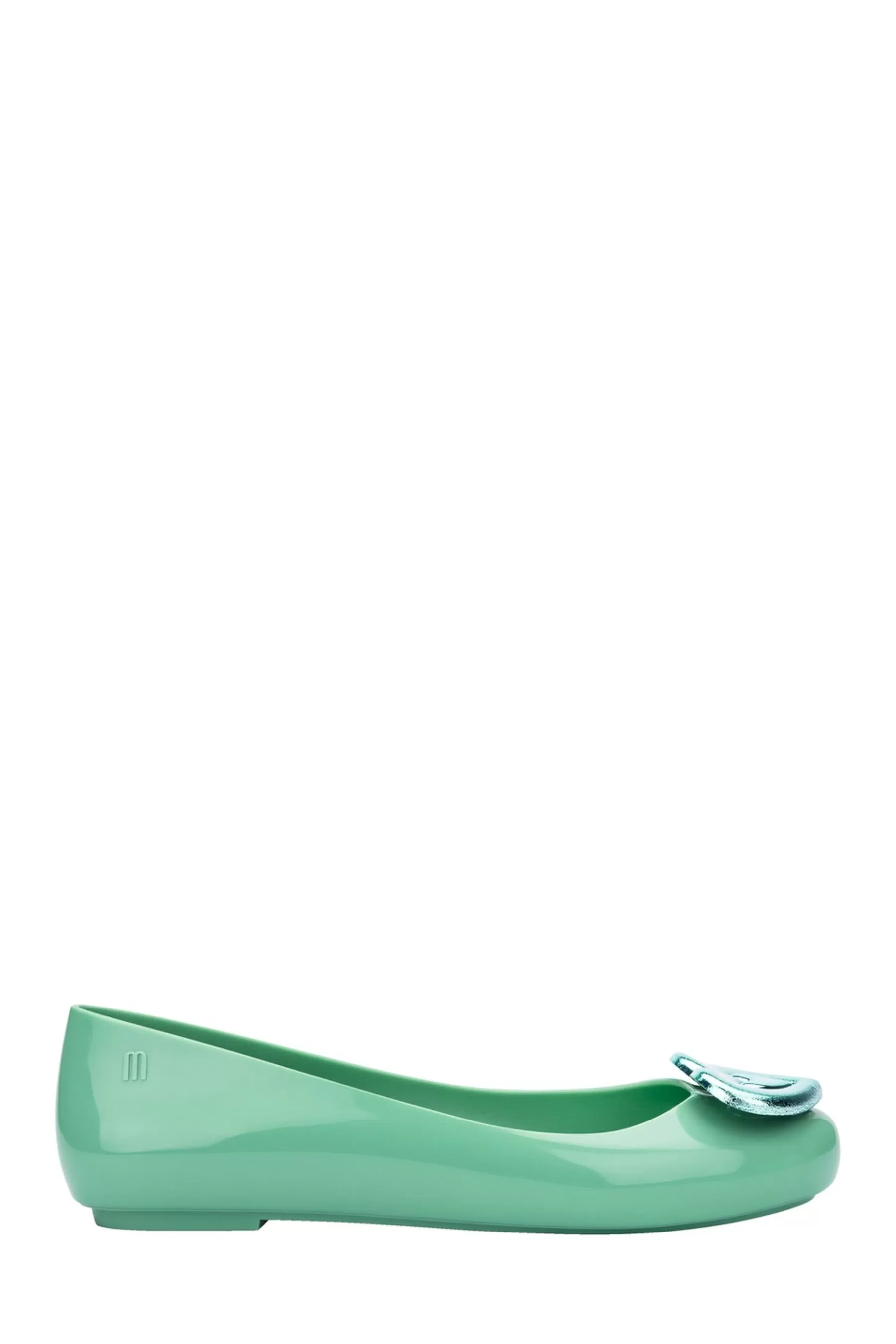 Melissa Flat | Mint Sweet Love Duo Heart Pumps Green