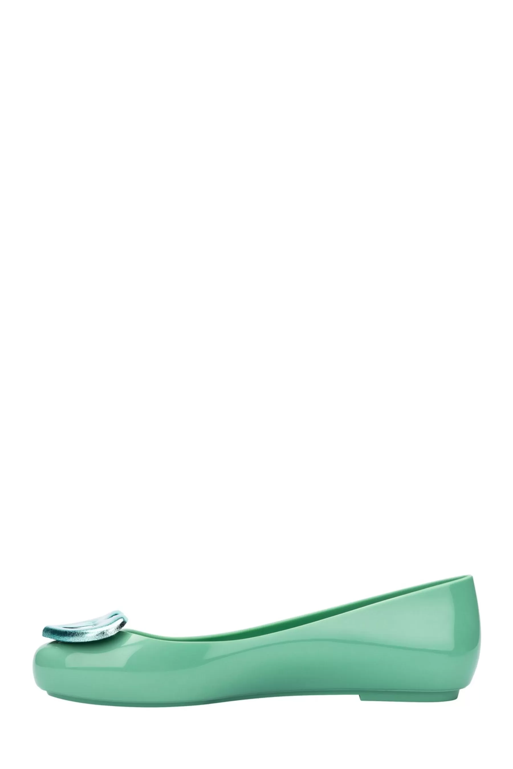 Melissa Flat | Mint Sweet Love Duo Heart Pumps Green