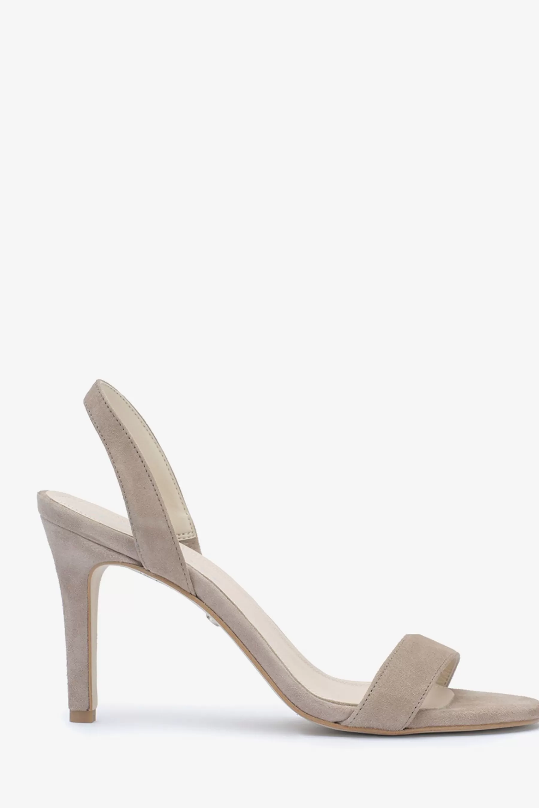 Mint Velvet Sandals | Amara Taupe Heeled Sandals Brown