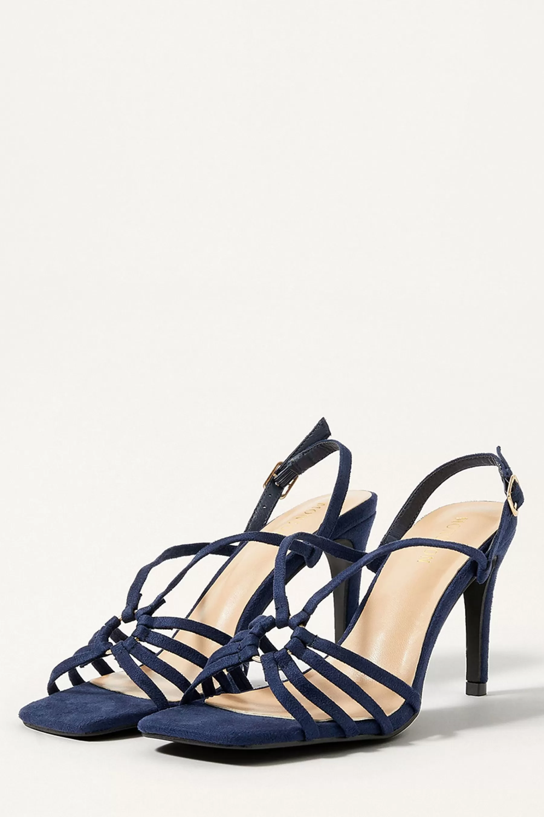 Monsoon Heels- Barely There Ring Detail Heels Blue