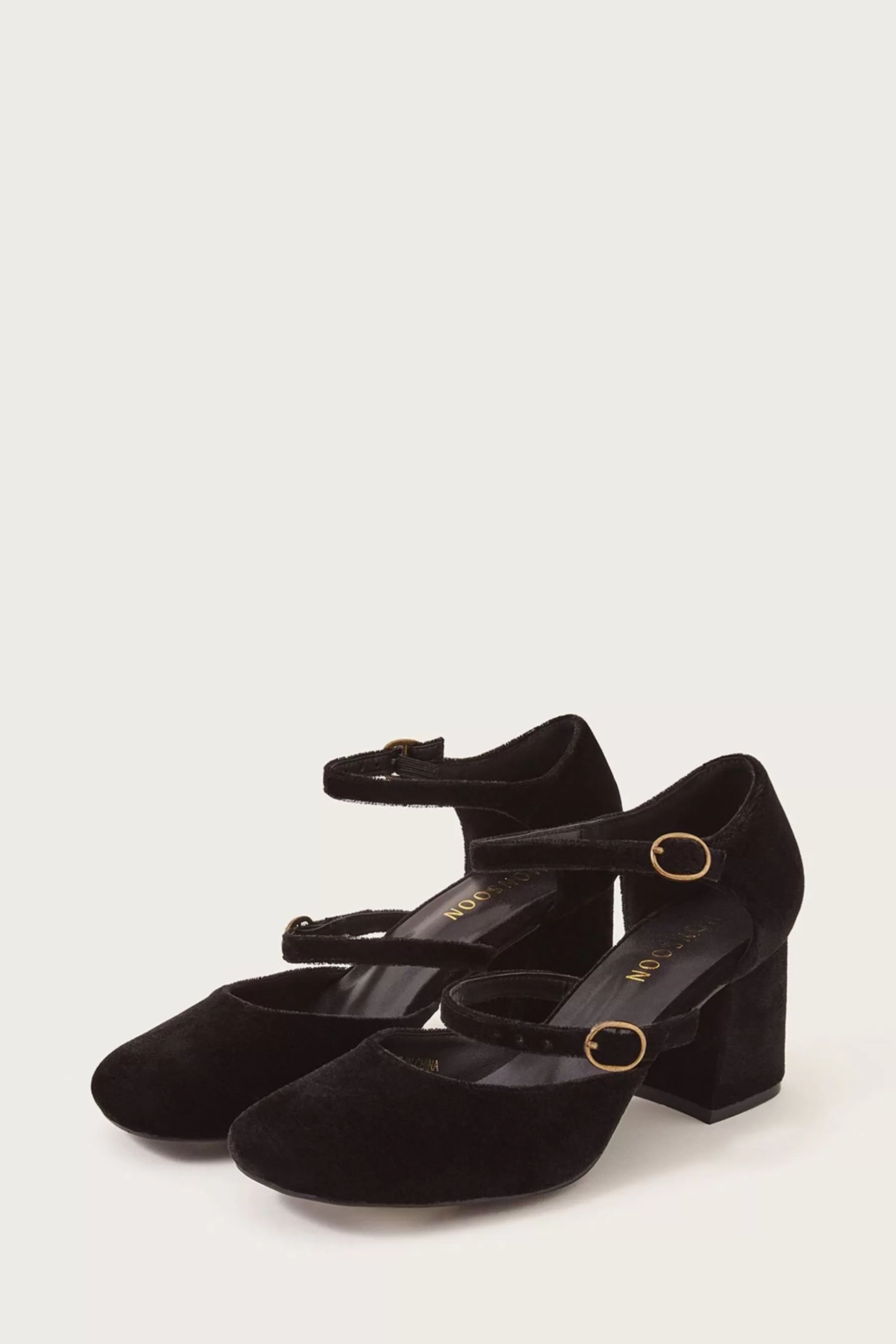 Monsoon Heels | Mary Jane Shoes Black