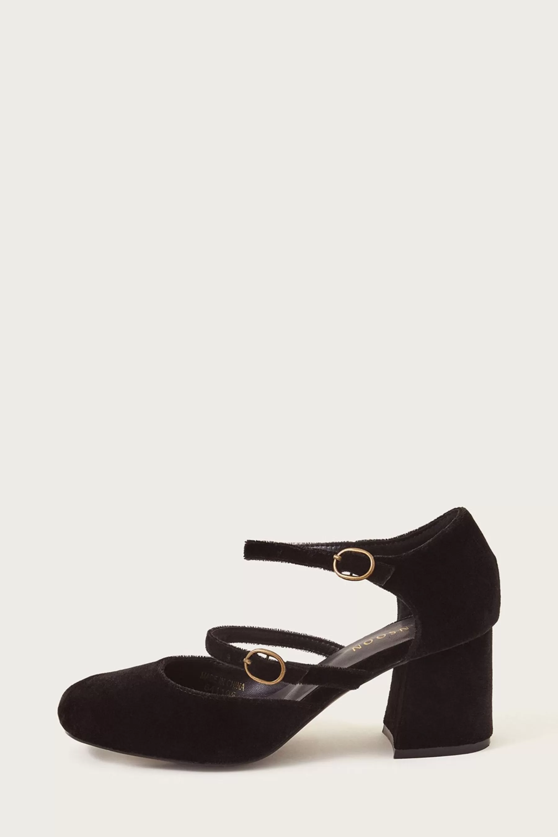 Monsoon Heels | Mary Jane Shoes Black