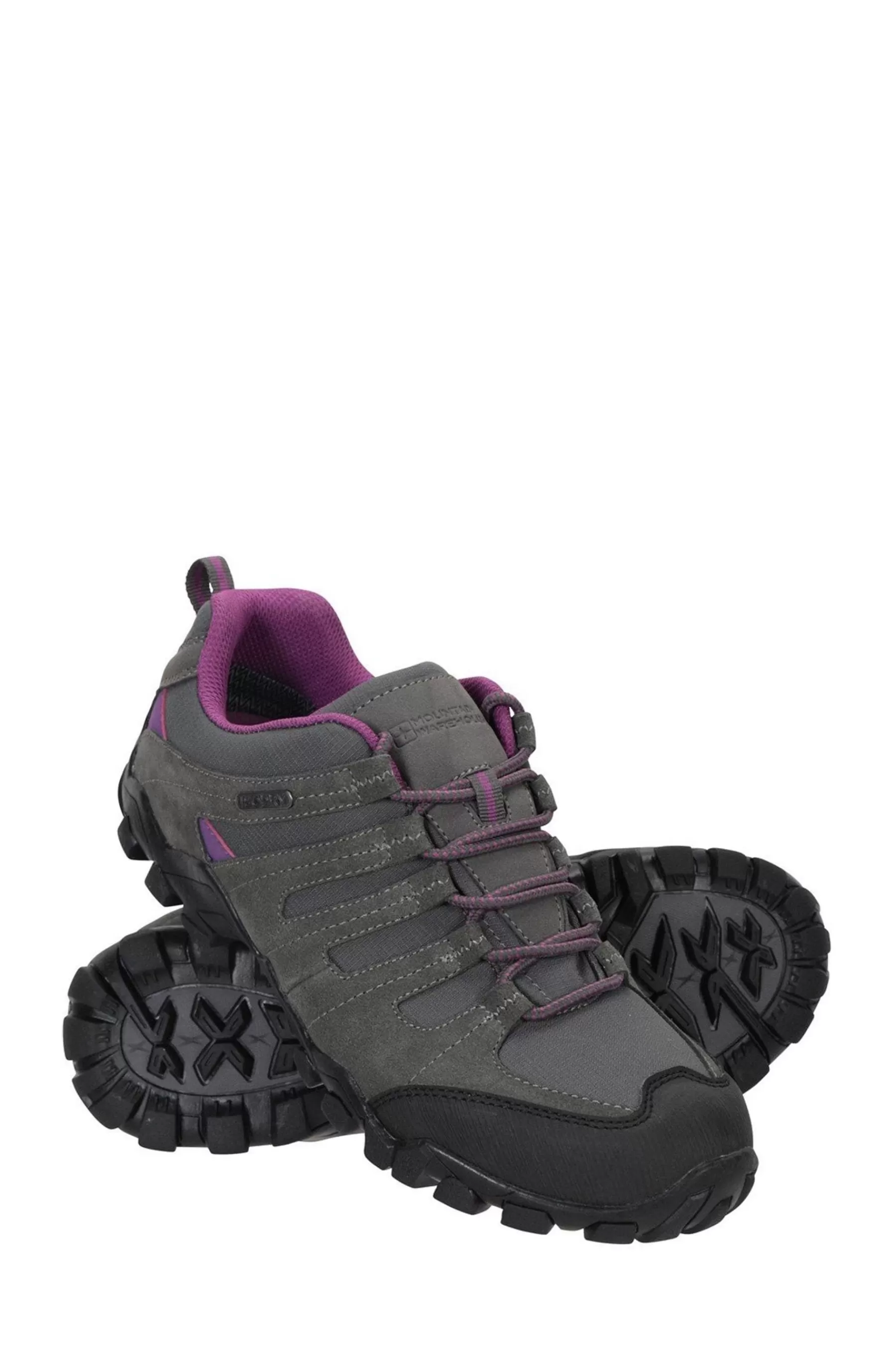 Mountain Warehouse Flat- Belfour Outdoor Walking Shoes Grey