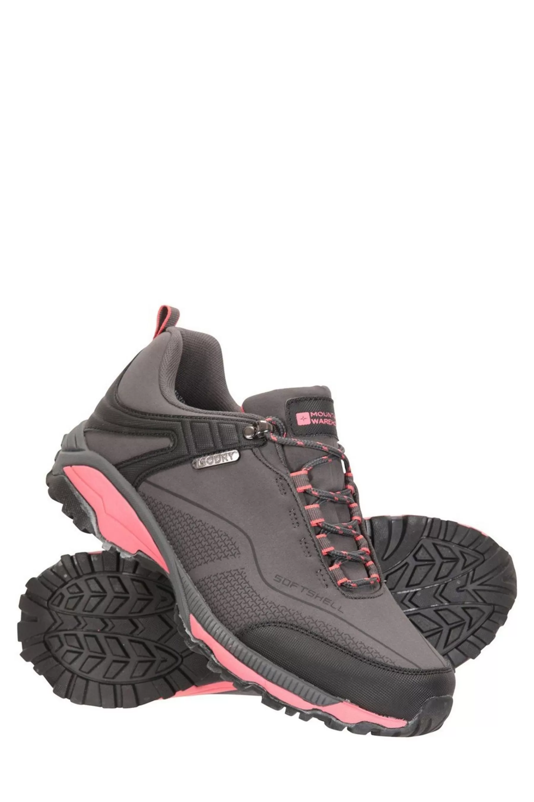 Mountain Warehouse Flat | Collie Waterproof Approach Shoes Grey