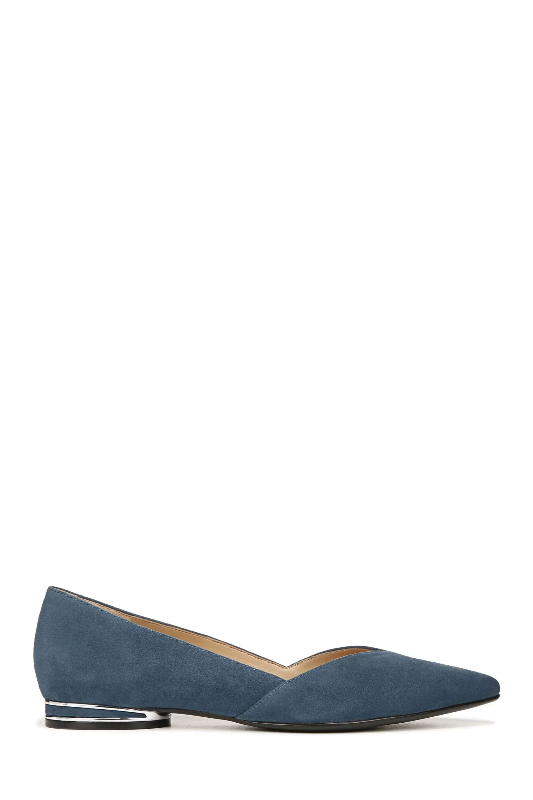 Naturalizer Flat- Havana Slip On Shoes Blue