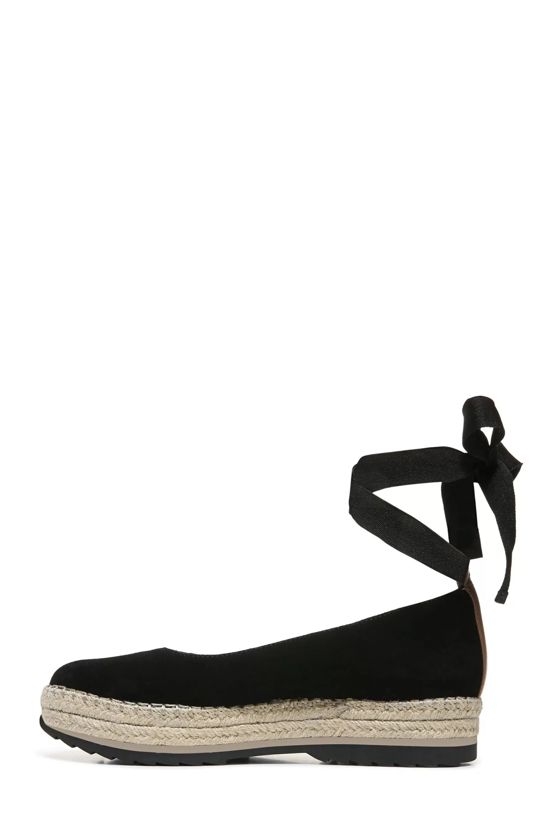 Naturalizer Flat- Impress Ballet Platforms Black