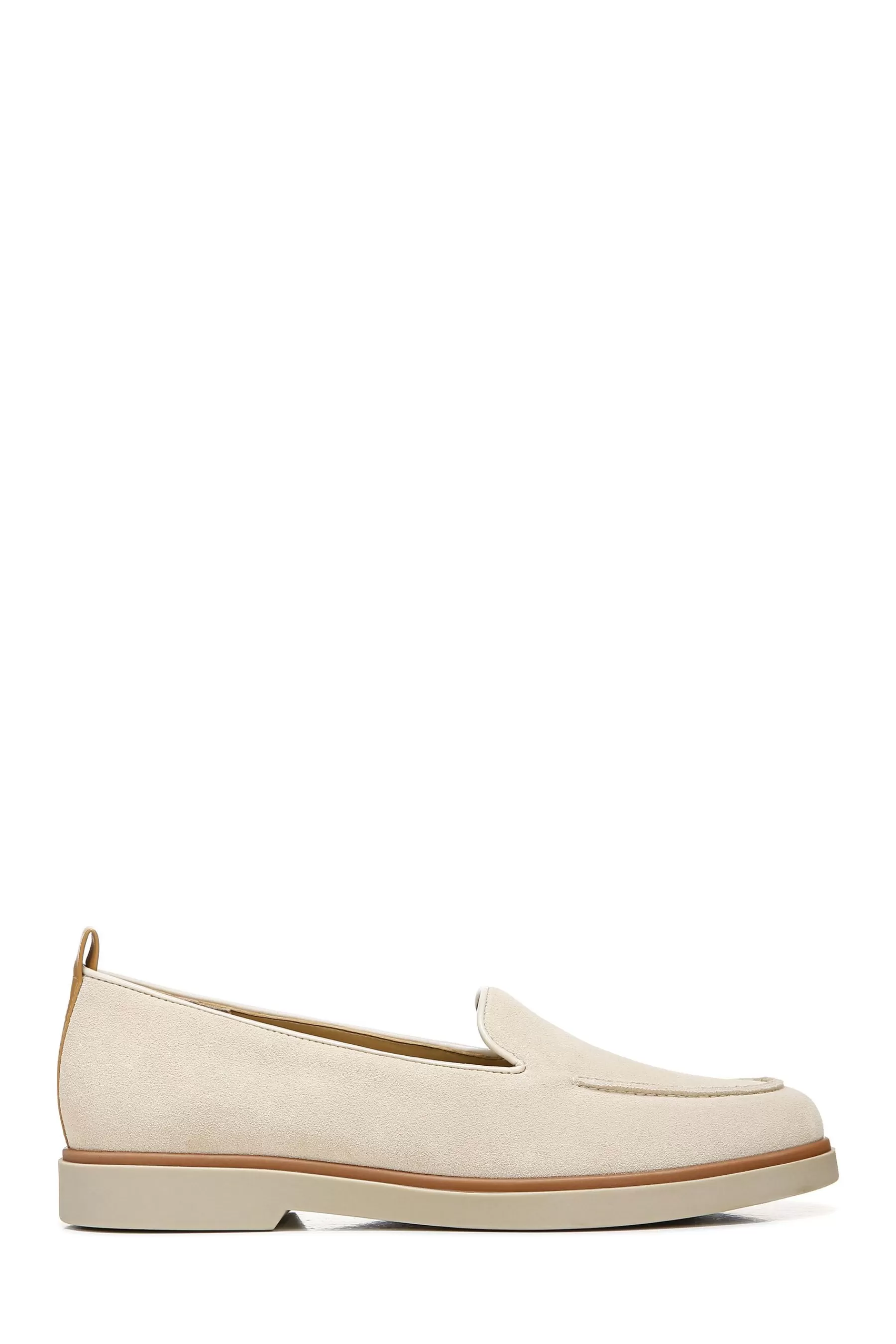 Naturalizer Flat- Korrine Suede Slip Ons Cream