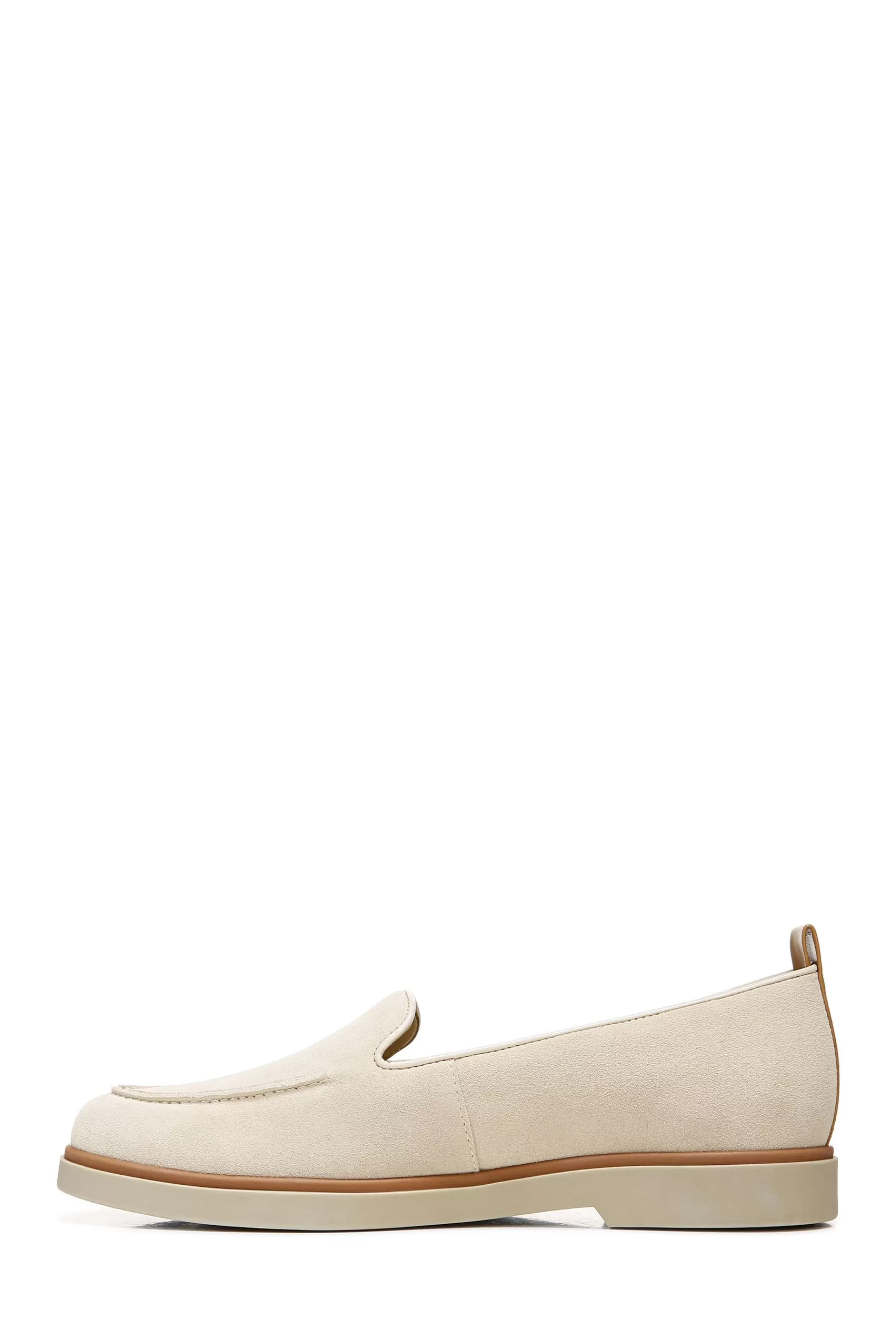 Naturalizer Flat- Korrine Suede Slip Ons Cream