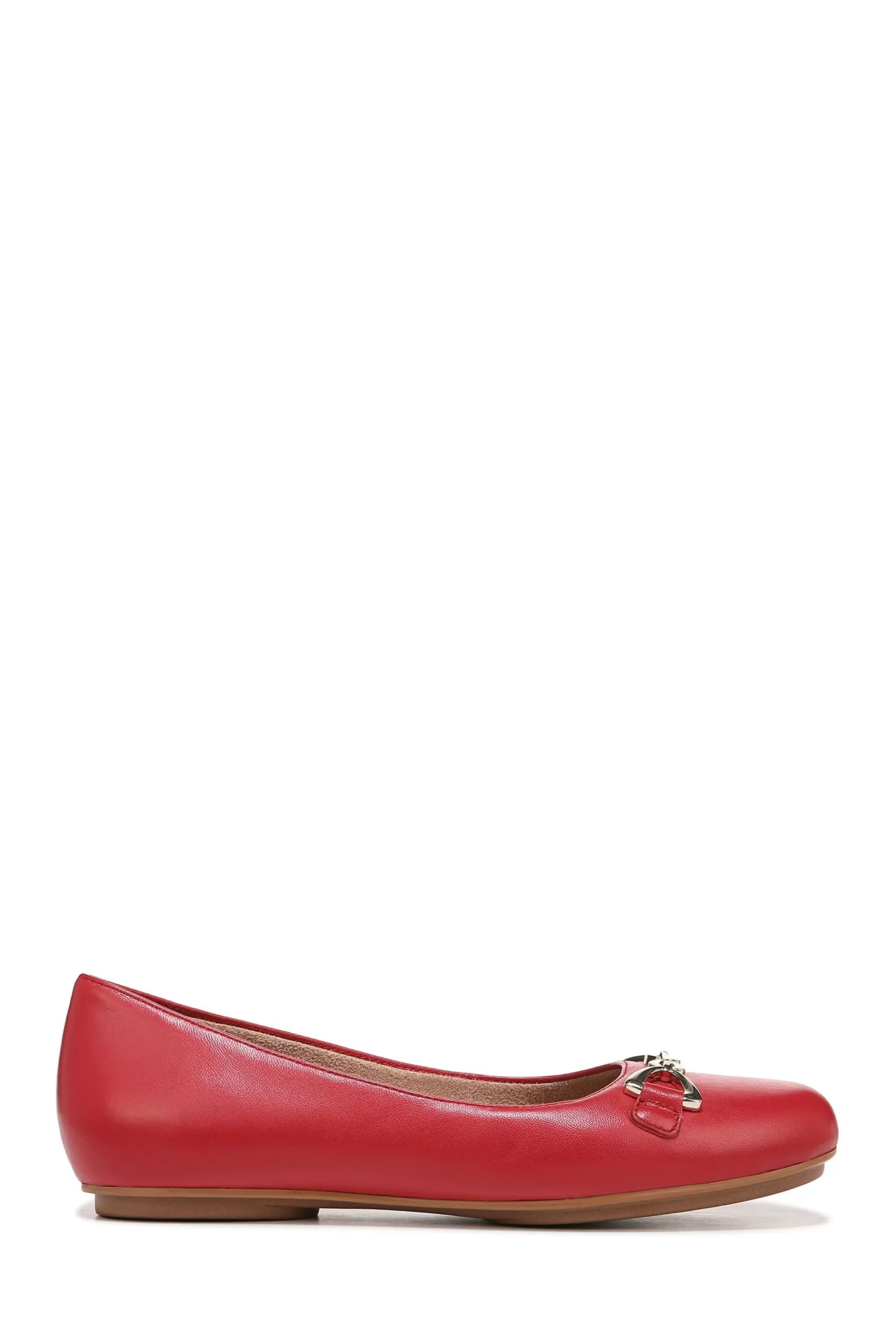 Naturalizer Flat- Maxwell-Bit Ballerina Red