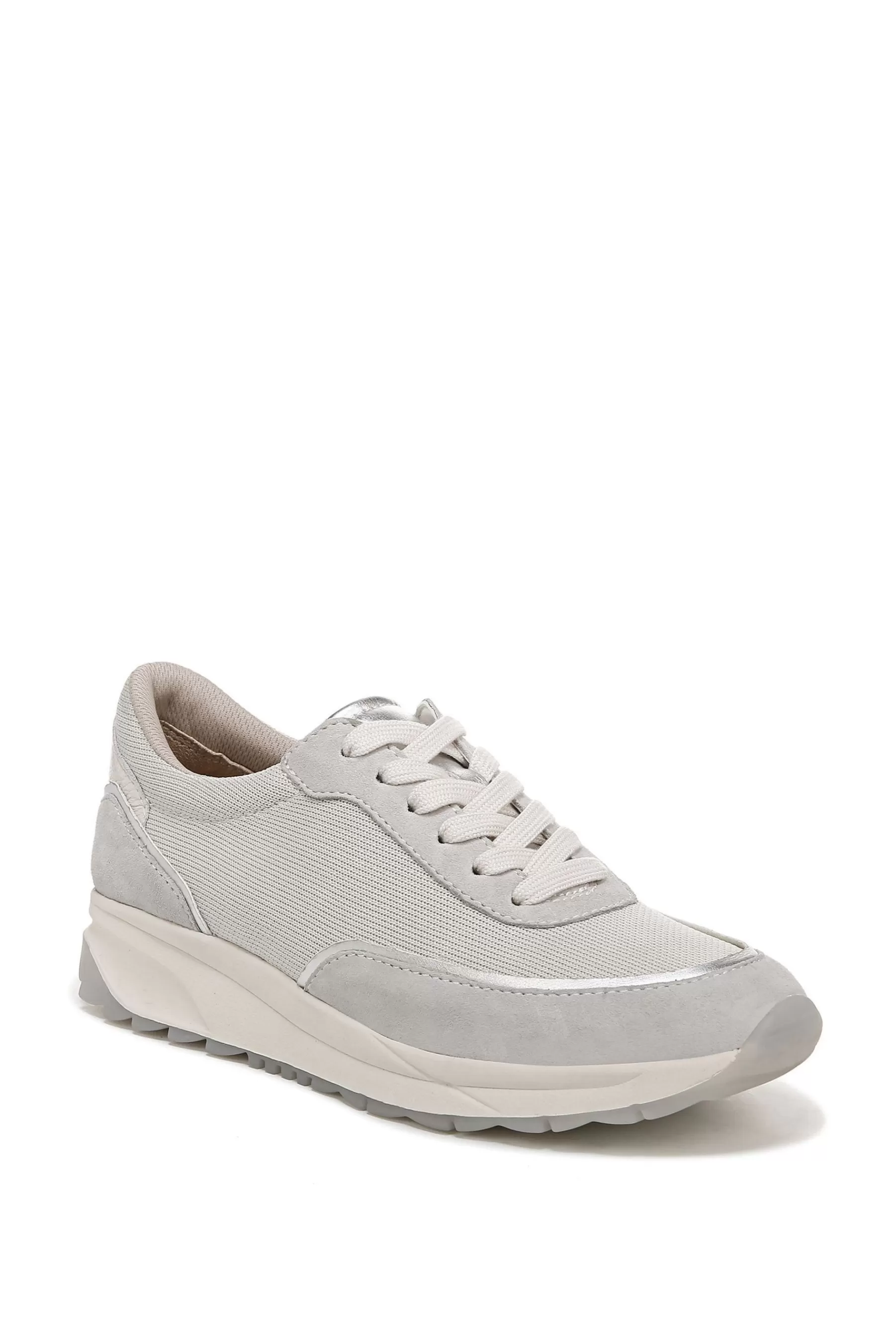 Naturalizer Flat- Sarina Lace Up Trainers Grey