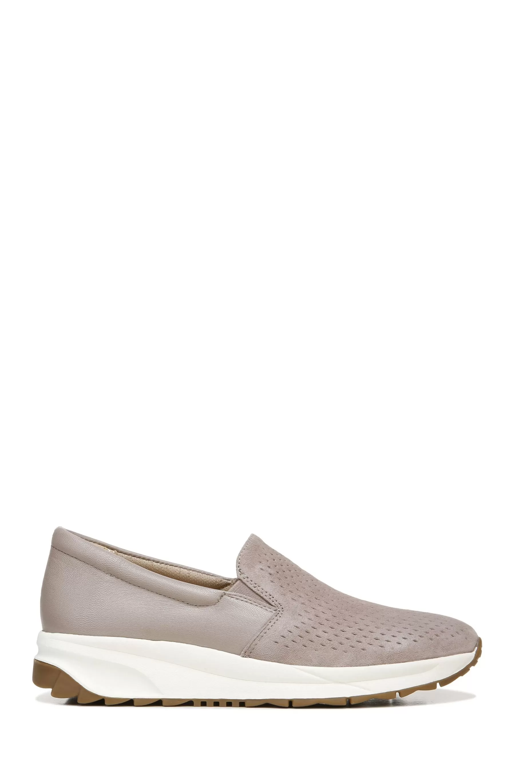 Naturalizer Flat- Selah Turtle Dove Slip-Ons Grey