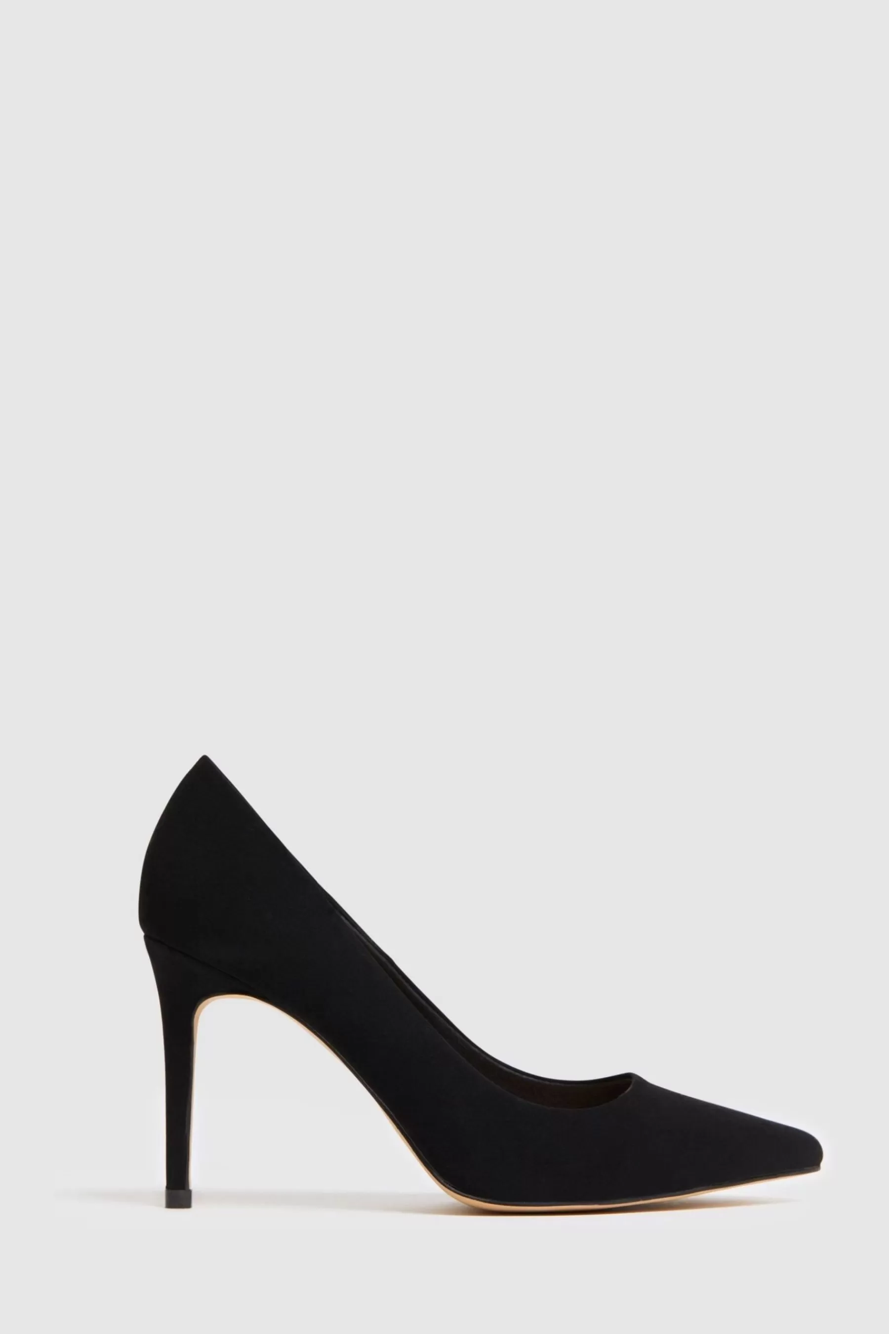 Novo Heels | Impossible Point Toe Stiletto Court Shoes Black