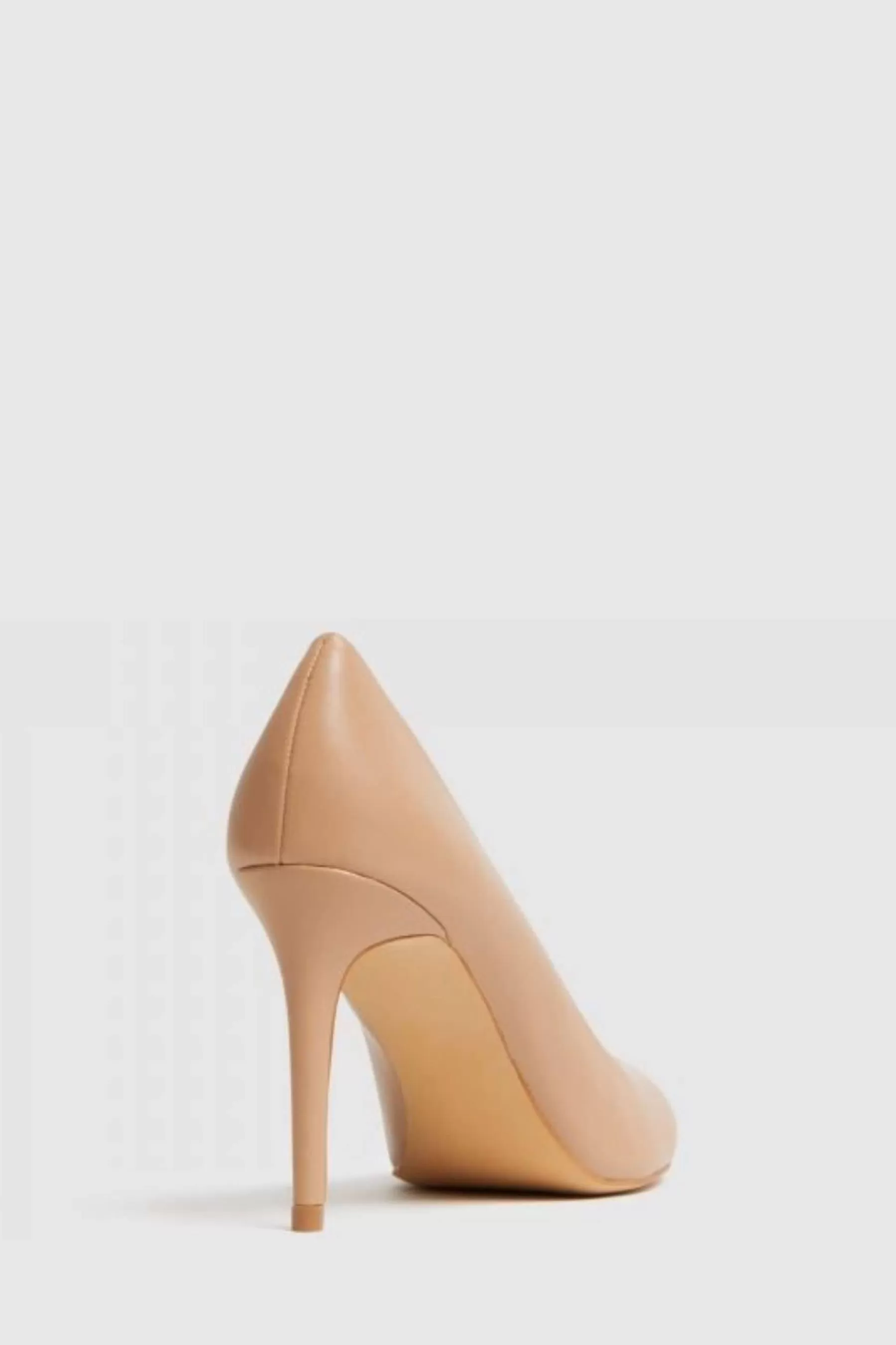 Novo Heels | Impossible Point Toe Stiletto Court Shoes Natural Patent