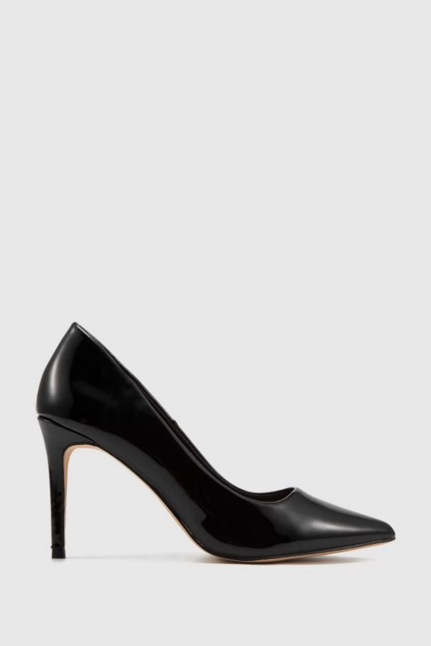 Novo Heels | Impossible Point Toe Stiletto Court Shoes Black Patent