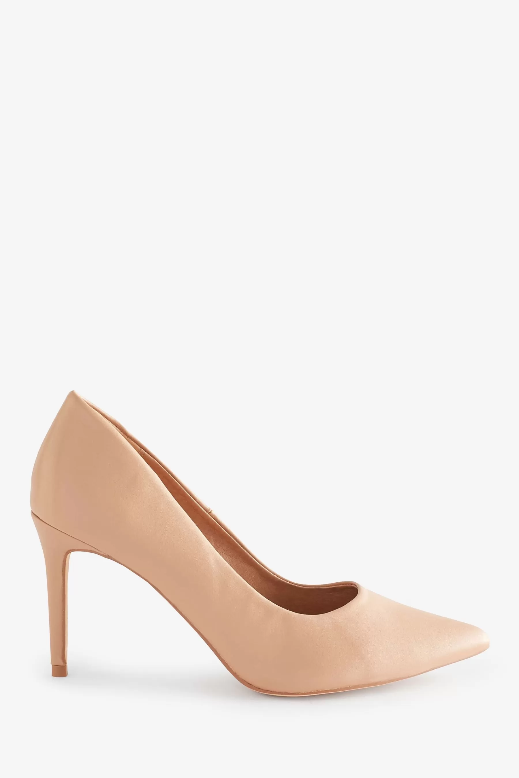 Novo Heels | Impossible Point Toe Stiletto Court Shoes Natural Patent