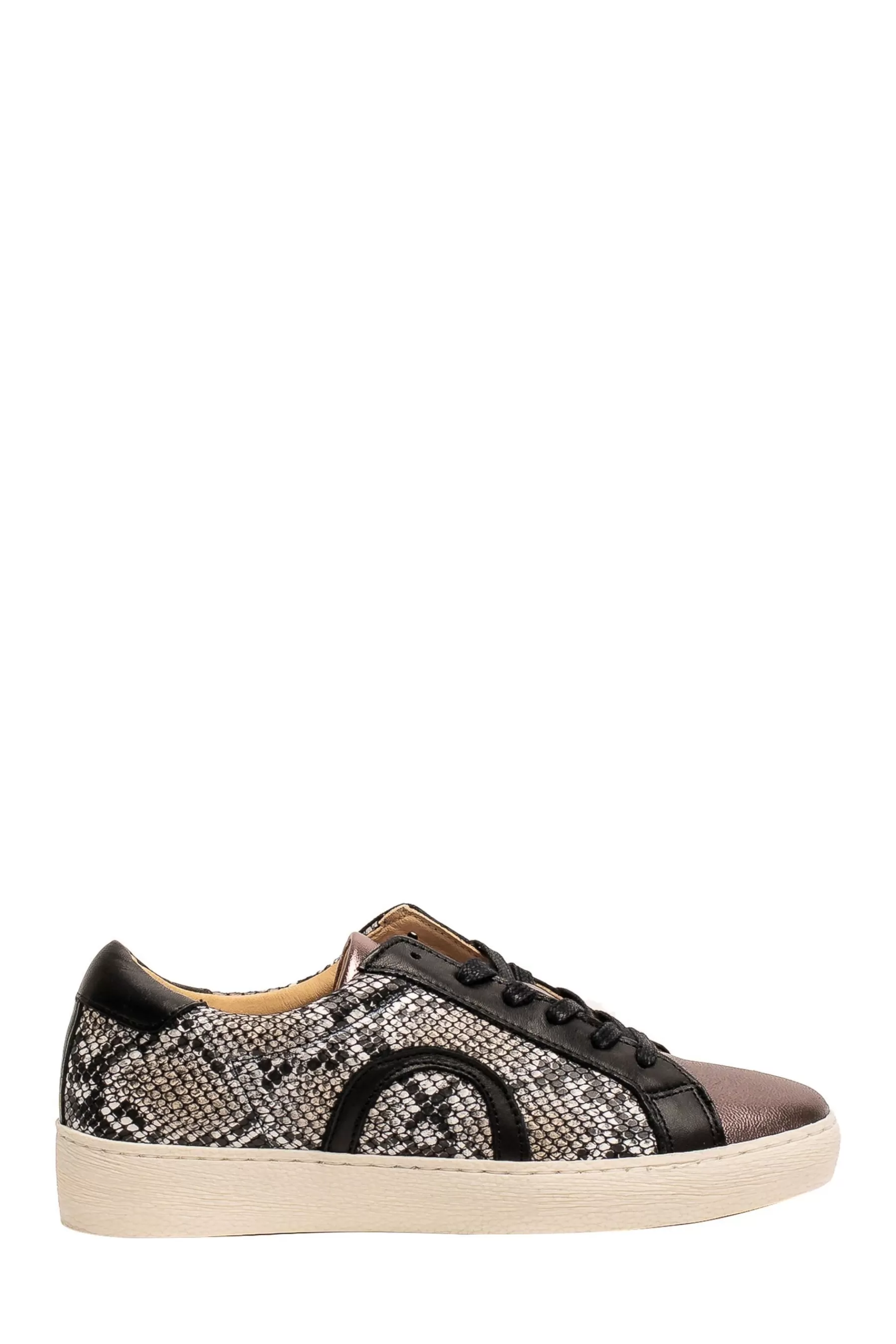 Osprey London Flat- Women'S 'The Juniper' Metalic Snake Shoes Animal