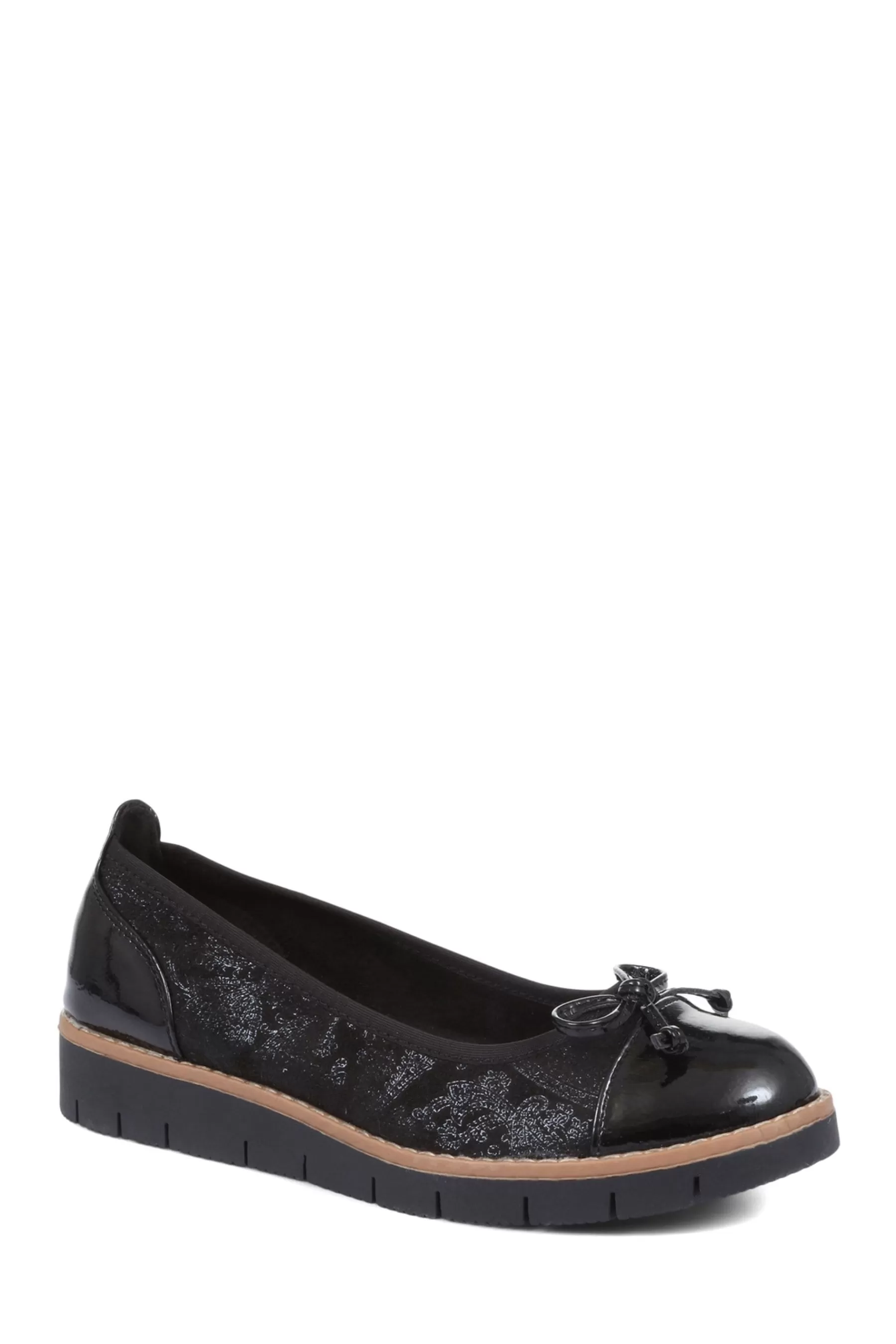 Pavers Flat- Ballet Pumps Black