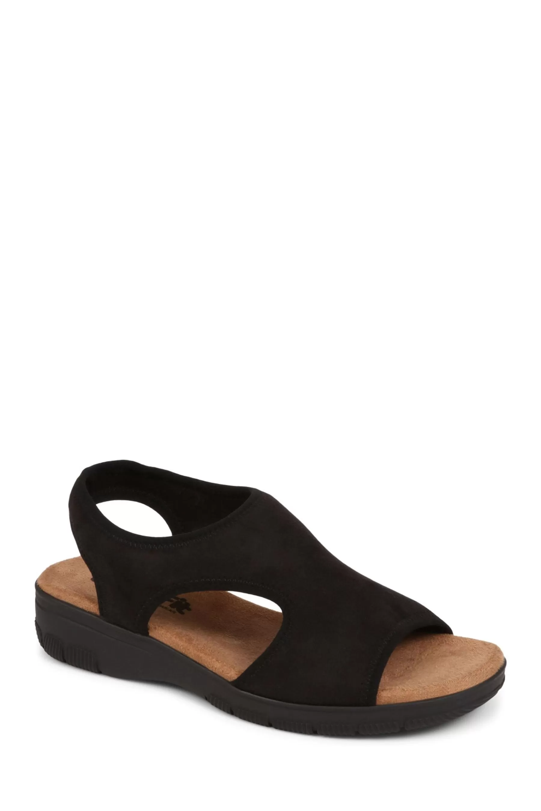 Pavers Sandals | Easy Fit Eloisa Extra Wide 6E Fit Sandals Black