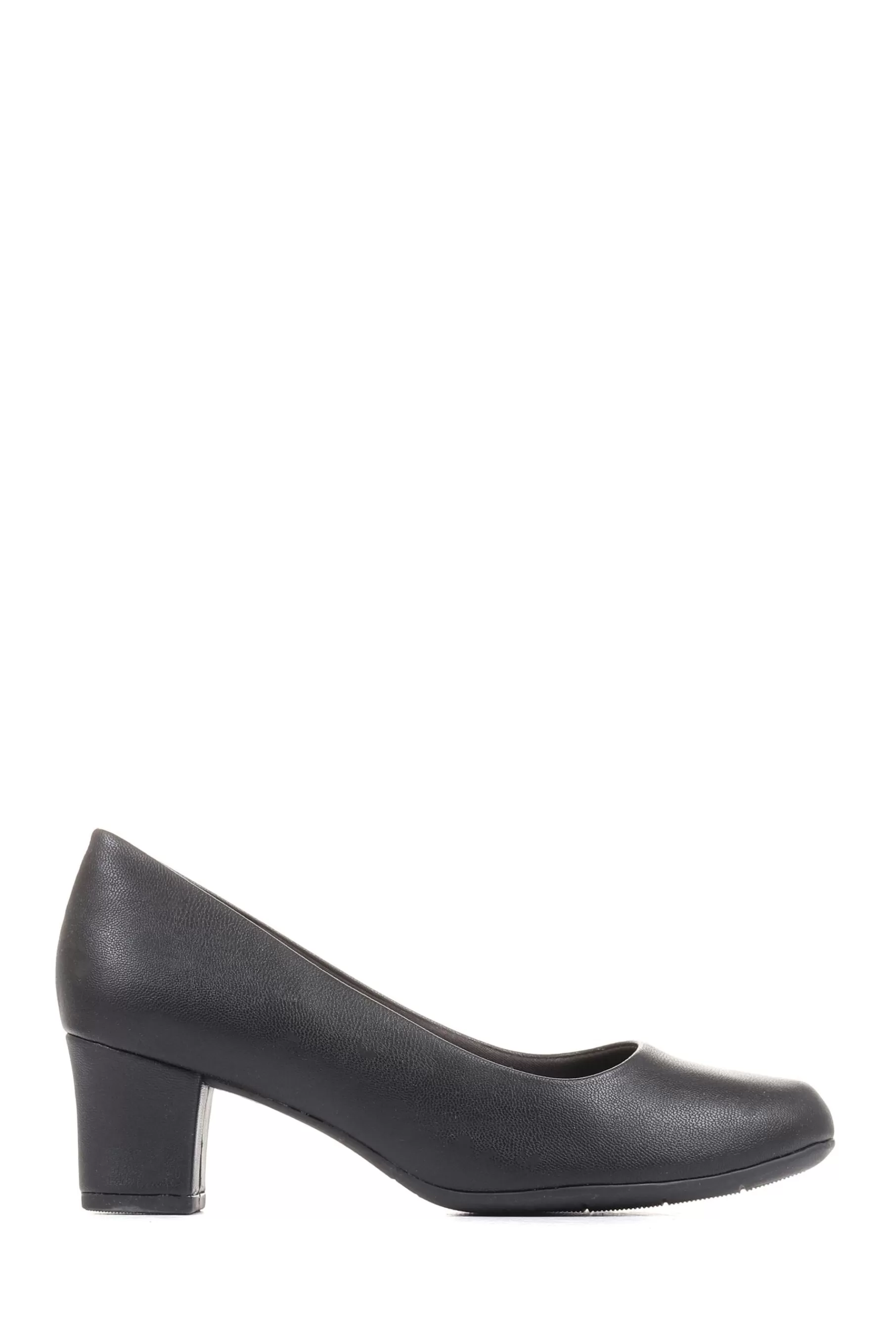 Pavers Heels | Heeled Court Shoes Black