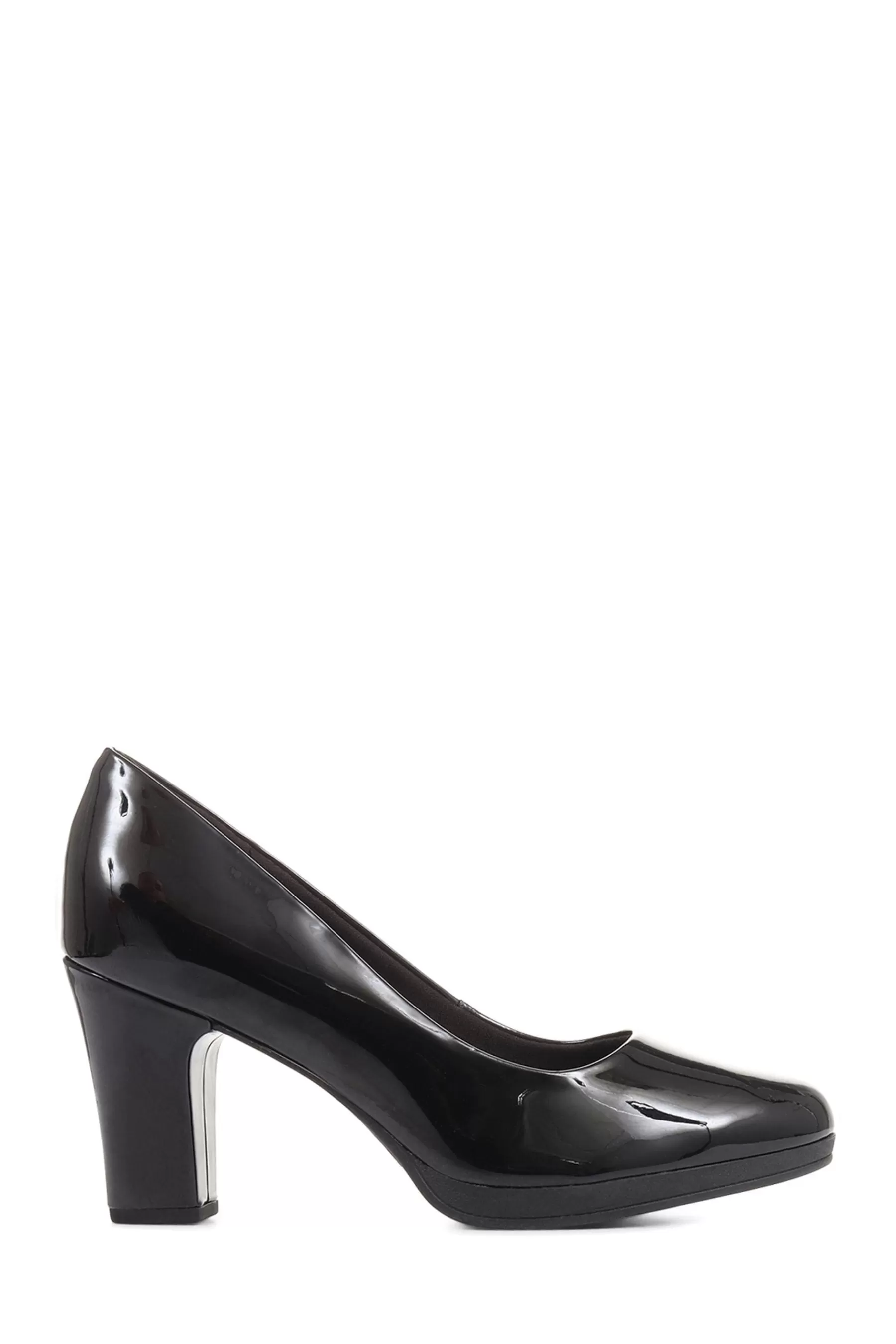 Pavers Heels | High Heel Court Shoes Black