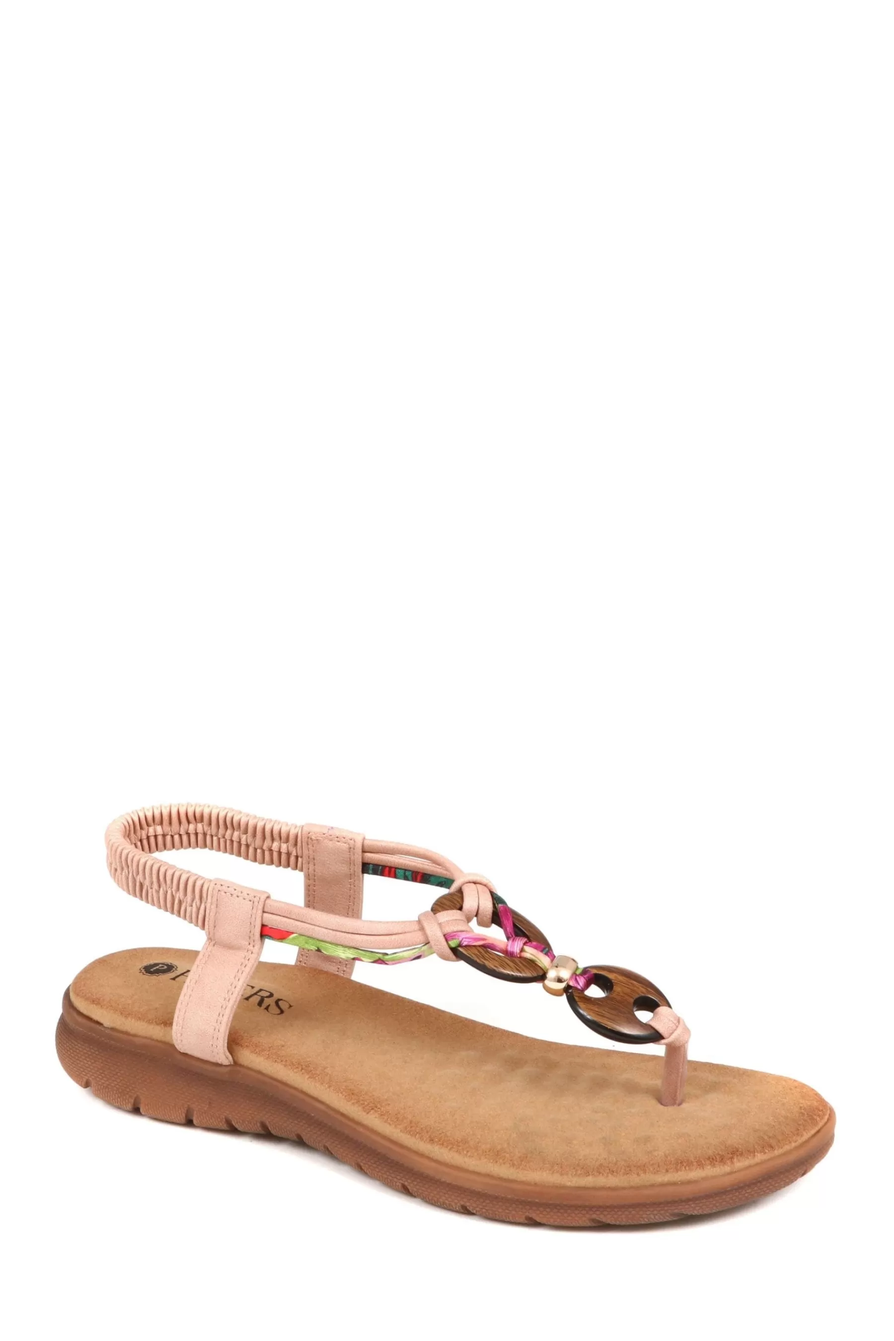 Pavers Sandals- Toe Post Sandals Pink