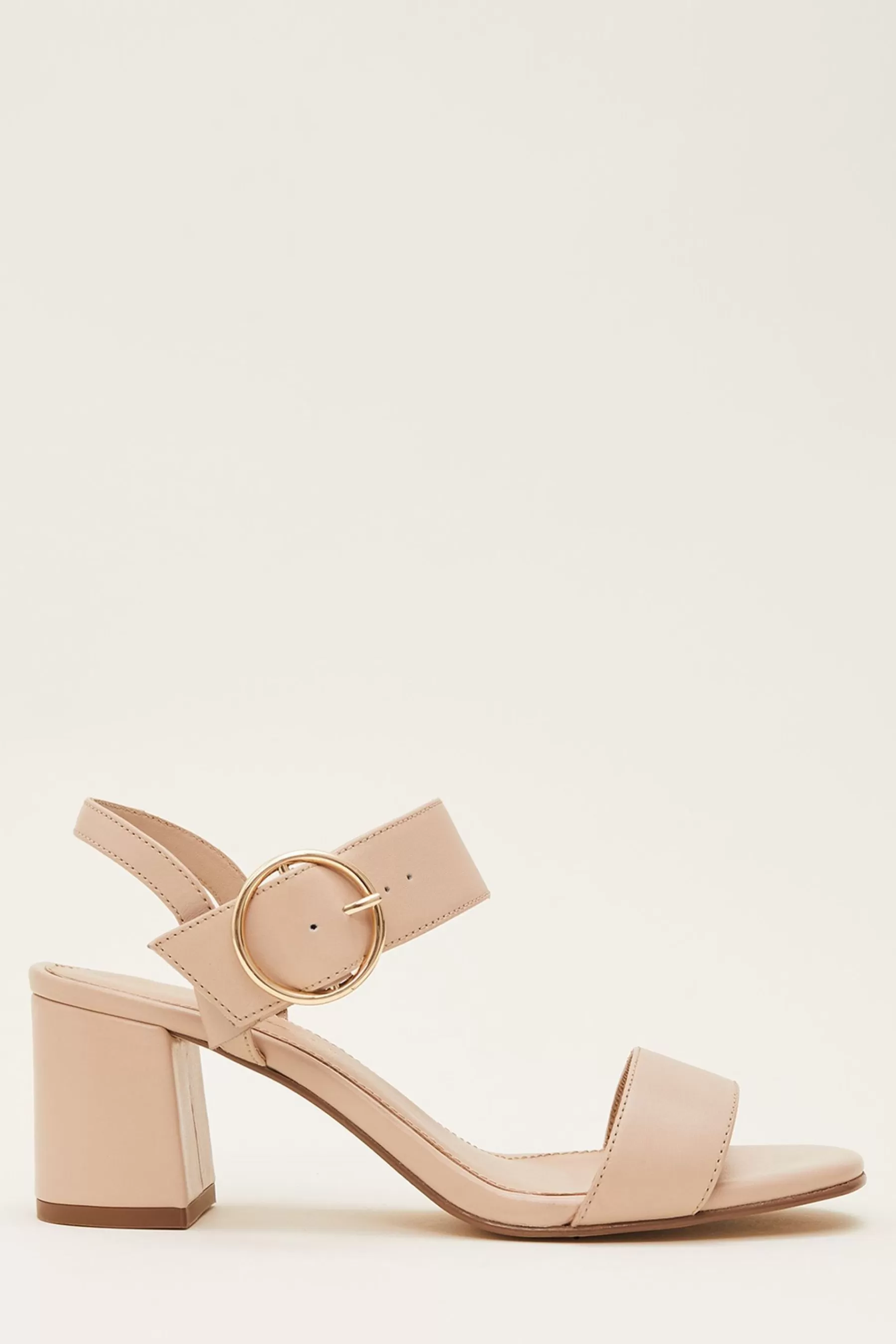 Phase Eight Sandals- Buckle Sandals Natural