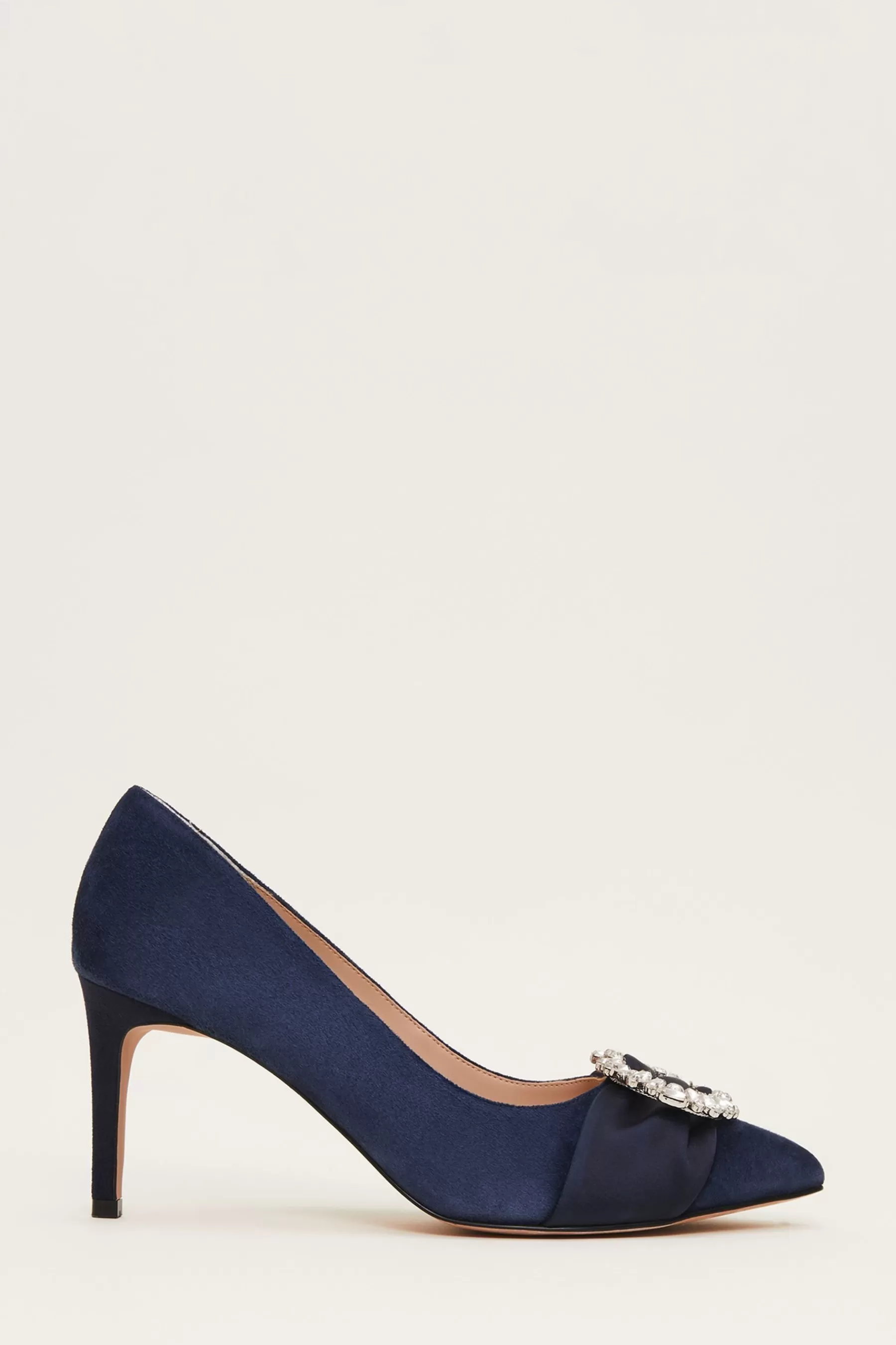 Phase Eight Heels | Embellished Court Shoes Blue