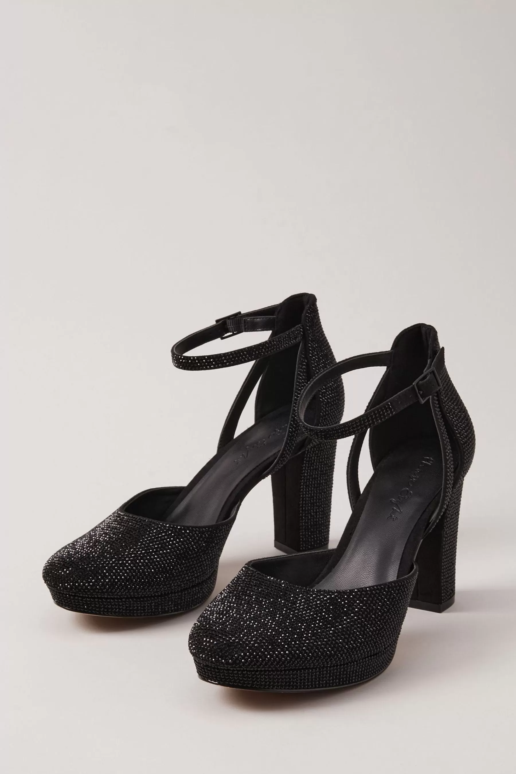 Phase Eight Heels | Sparkly Platform Heels Black