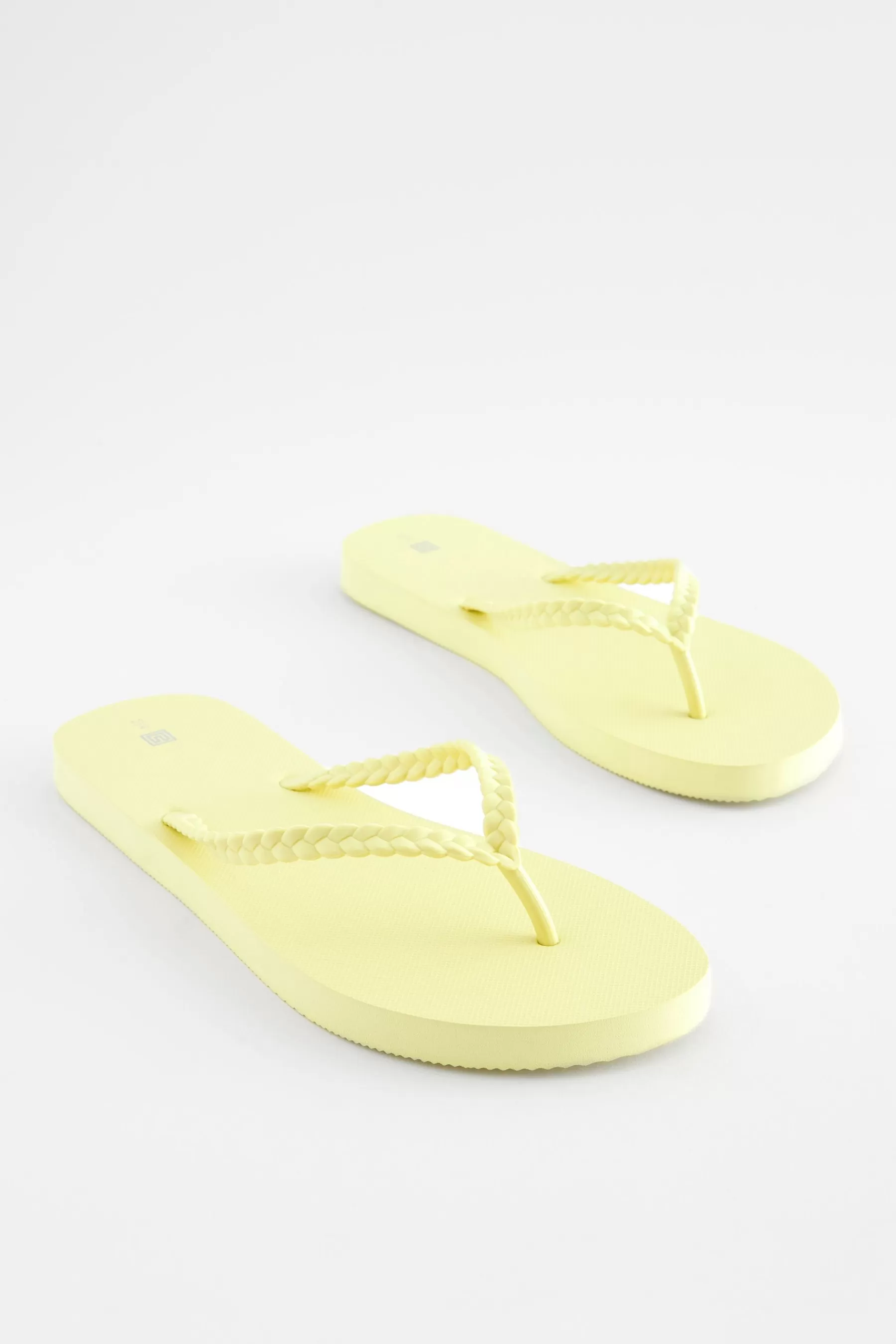 Next Sandals | Plaited Flip Flop Yellow