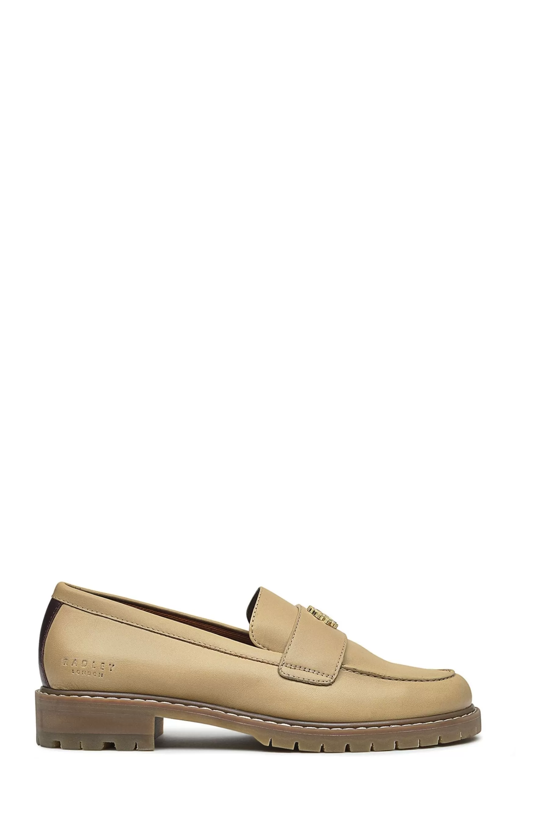 Radley Flat | London Harewood Row Heirloom Chunky Loafers Brown