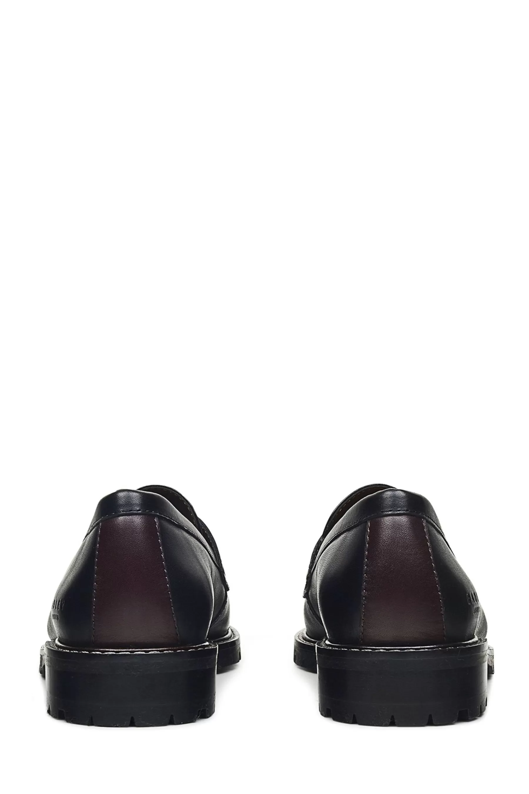 Radley Flat- London Harewood Row Heirloom Chunky Loafers Black