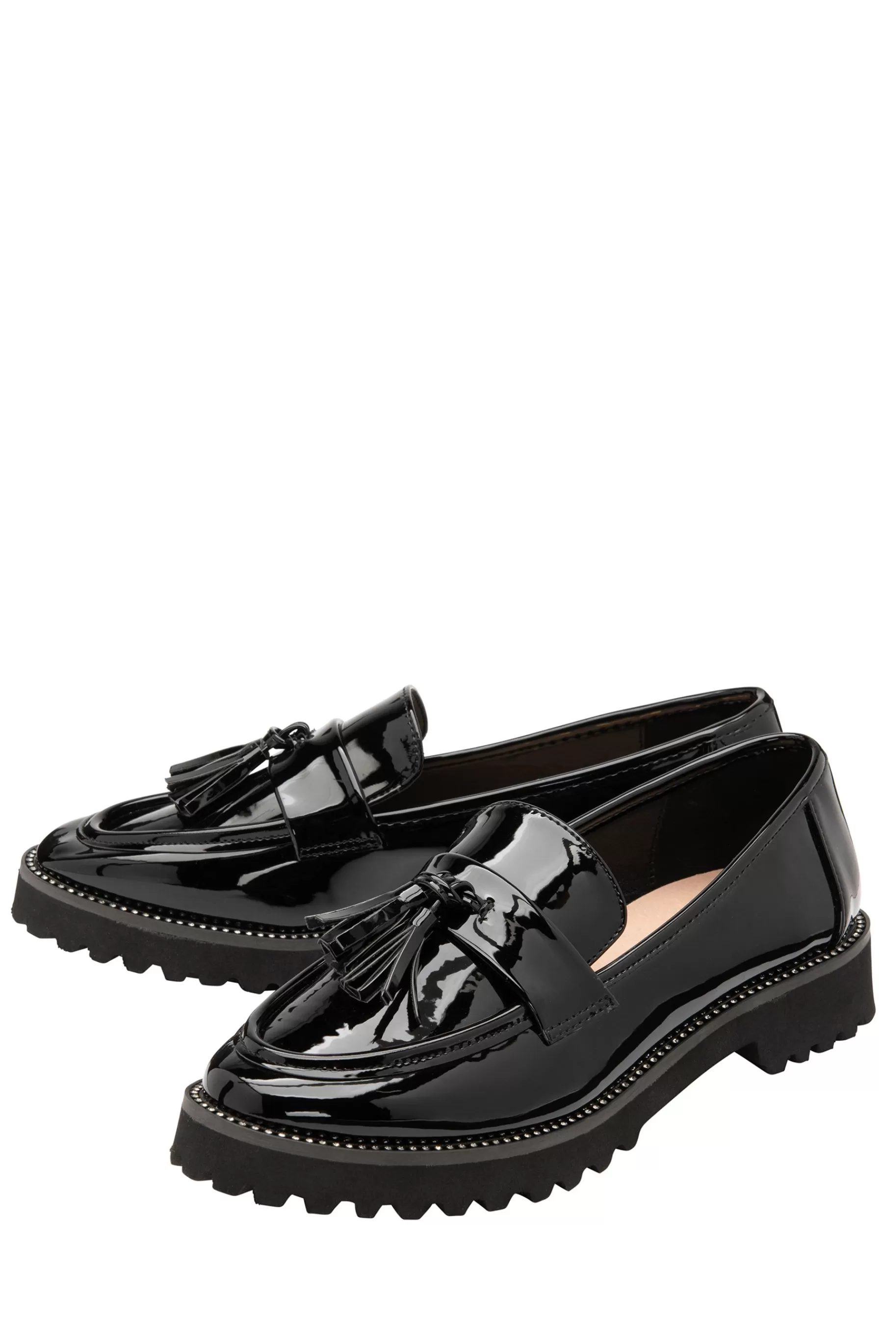 Ravel Flat- Patent Loafers Black