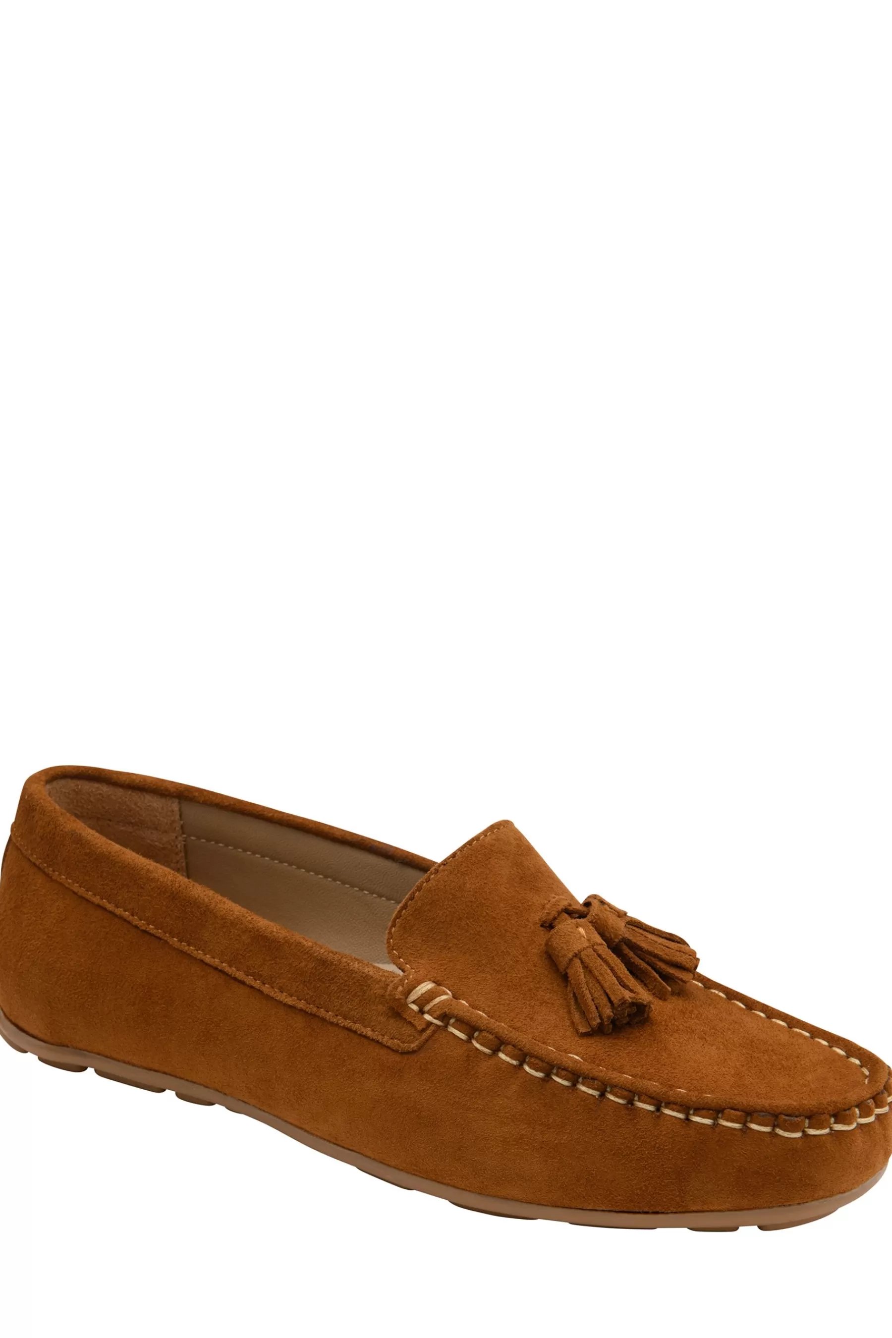 Ravel Flat- Suede Loafers Brown