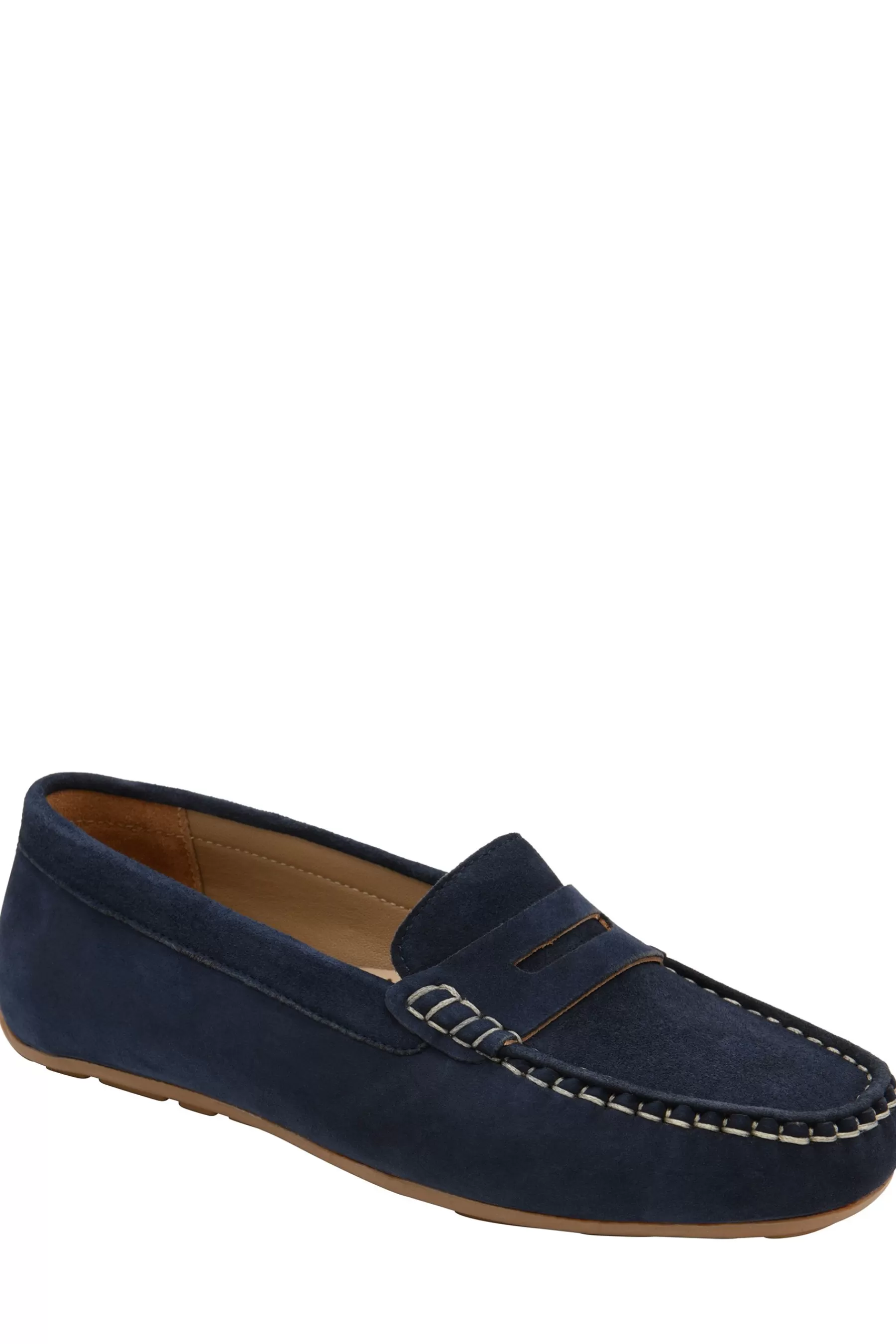 Ravel Flat- Suede Loafers Blue