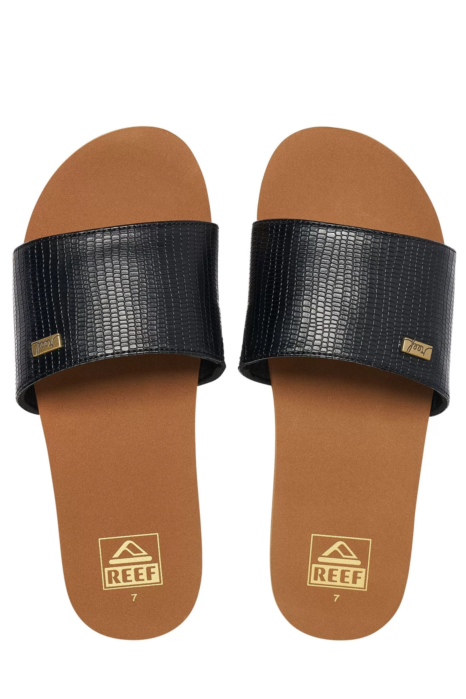 Reef Sandals- Bliss Nights Slides Black