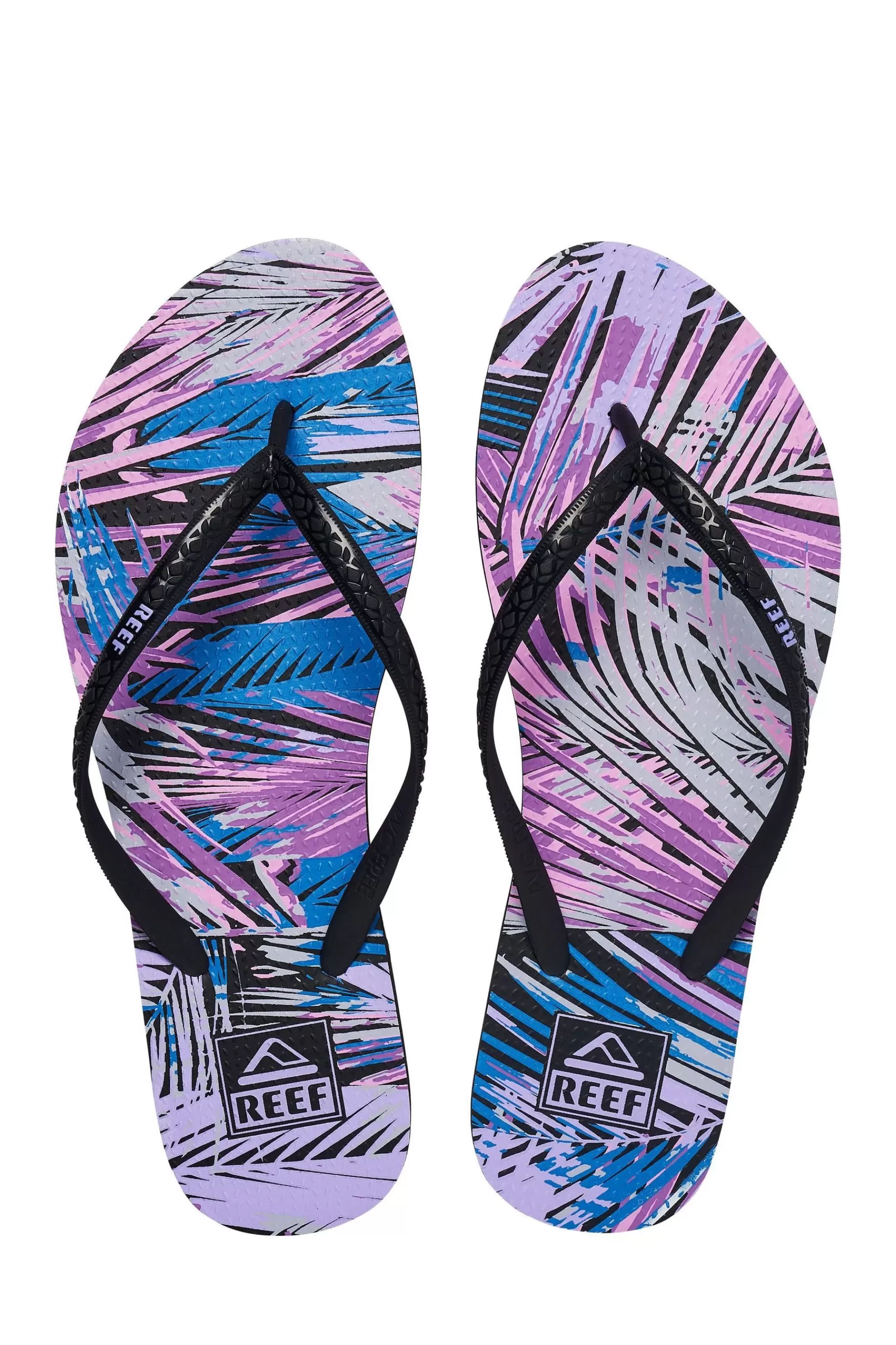 Reef Sandals- Seaside Prints Flip Flops Blue