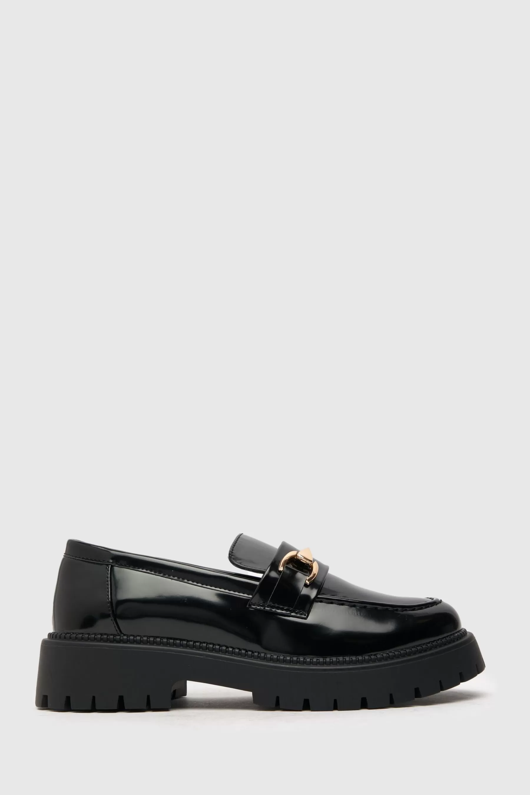 Schuh Flat- Lamar Snaffle Loafer Black