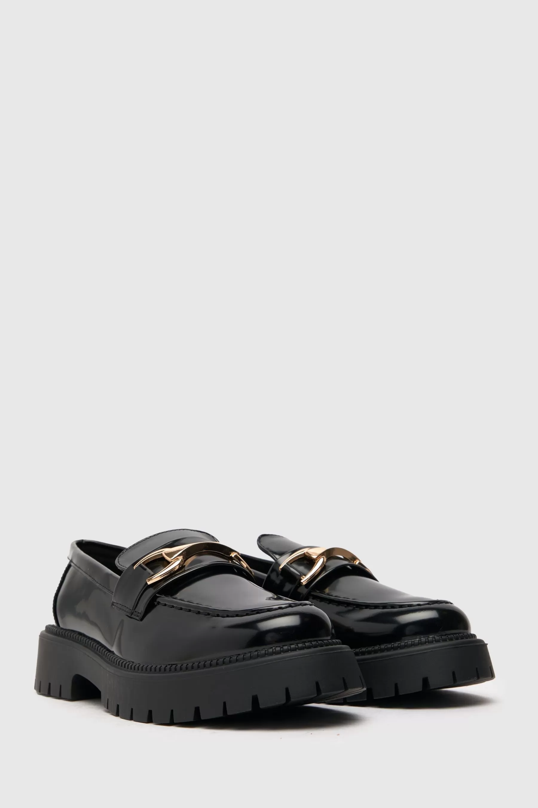 Schuh Flat- Lamar Snaffle Loafer Black