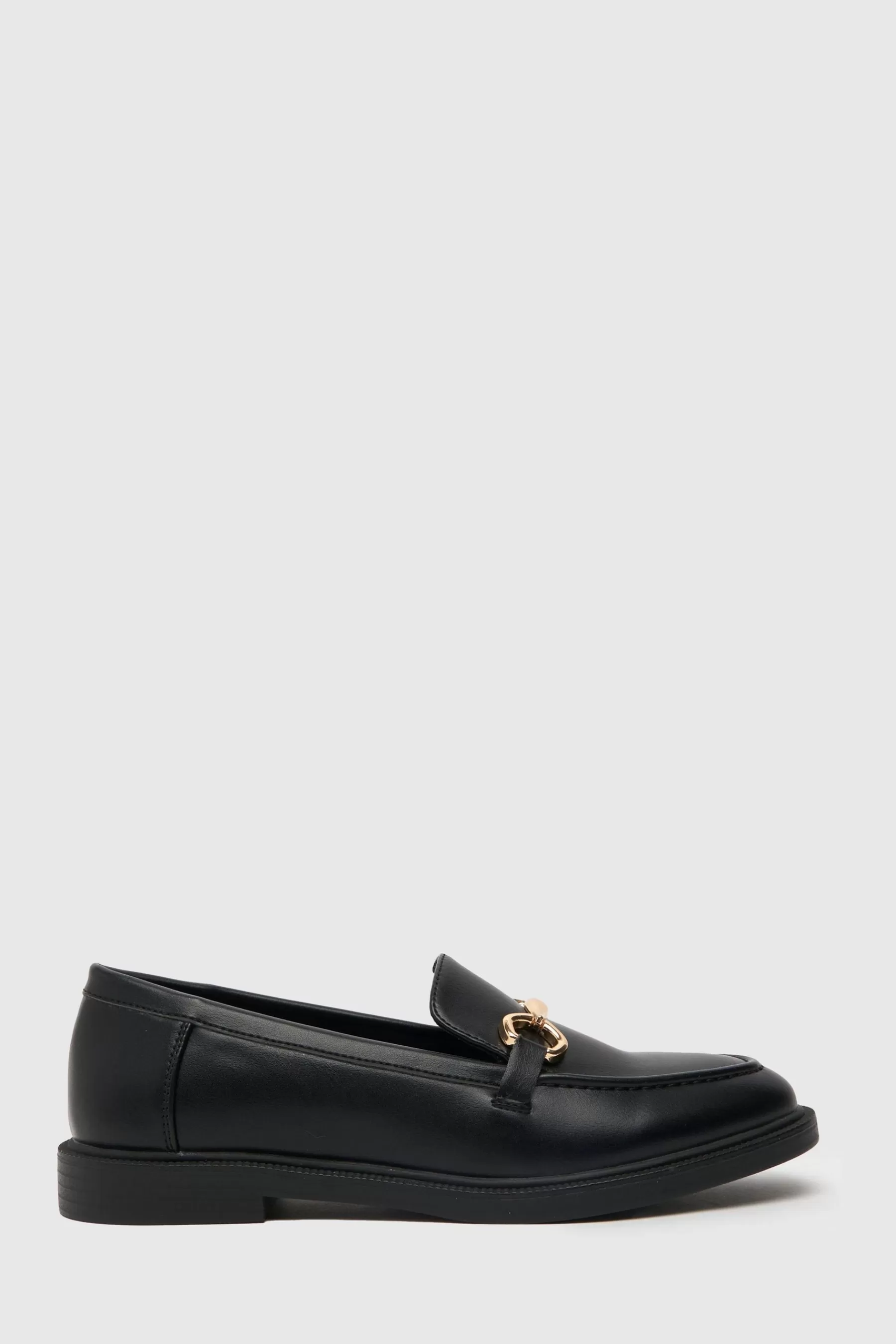 Schuh Flat- Leticia Snaffle Loafers Black